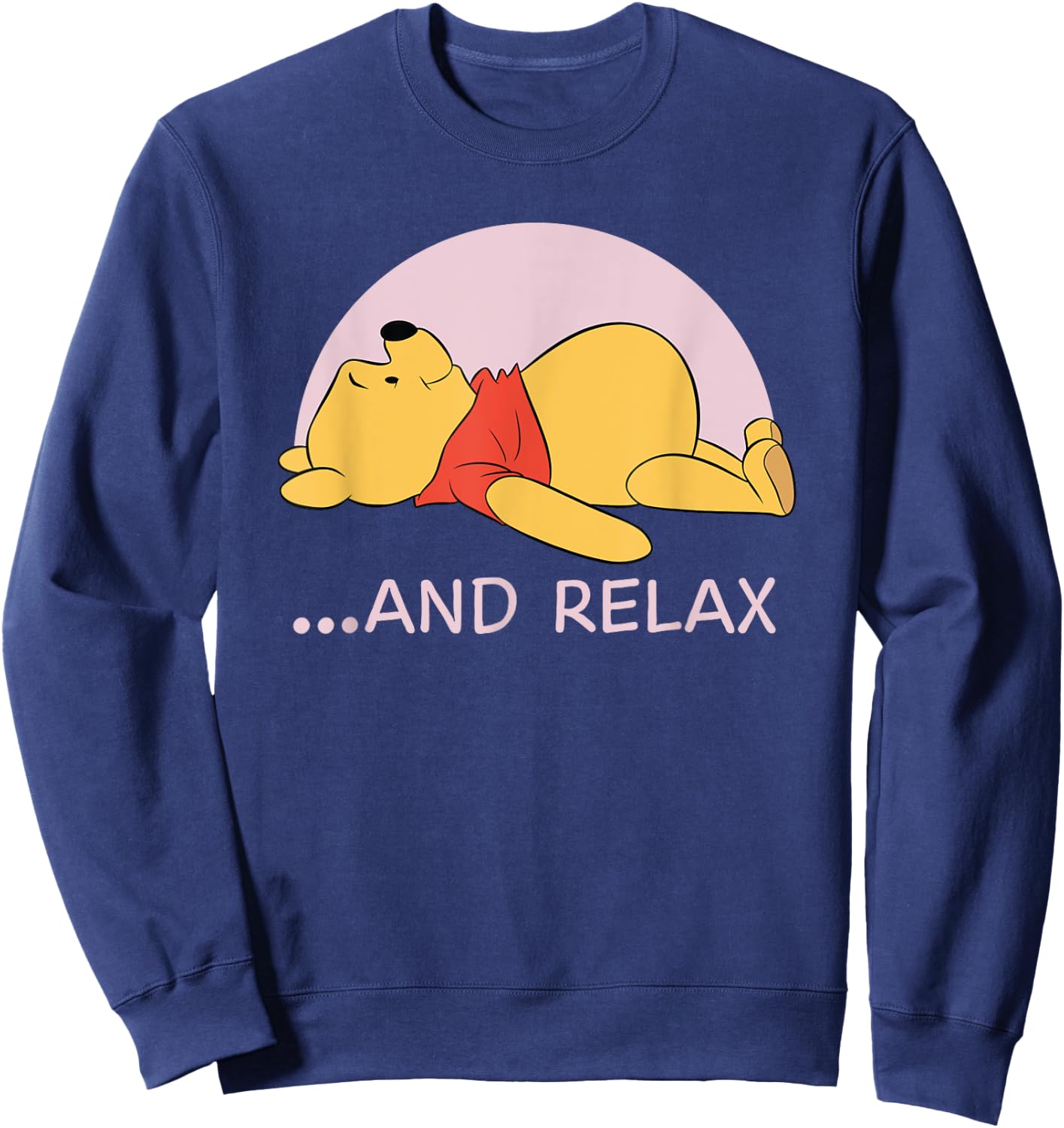 Winnie The Pooh Relax Sweatshirt - Sweatshirt | Navy