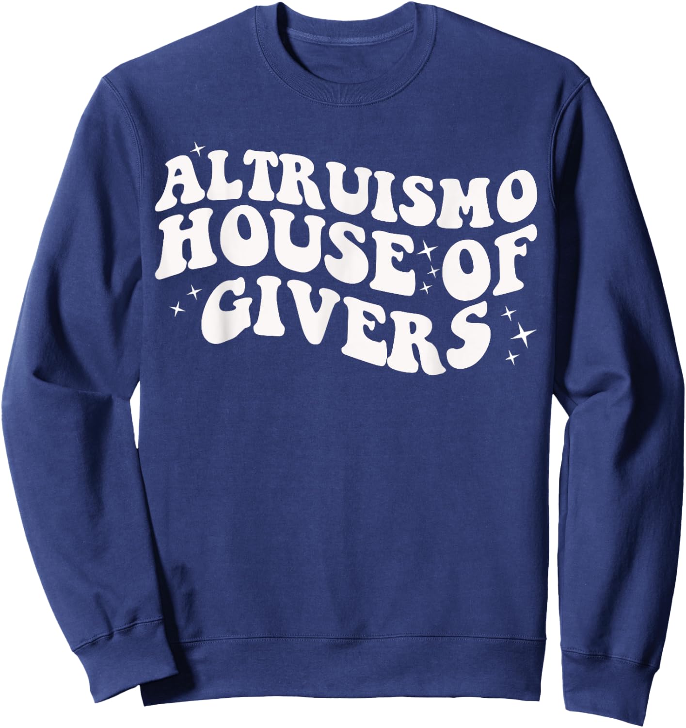 Groovy Altruismo House Of Givers RCA School Spirit Sweatshirt - Sweatshirt | Navy