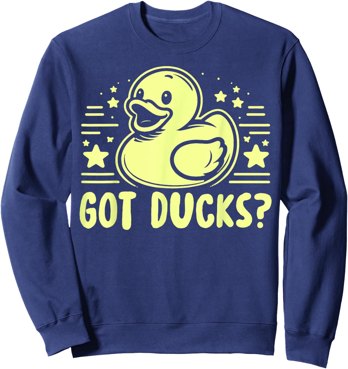 Got Ducks Rubber Duck Sweatshirt - Sweatshirt | Navy