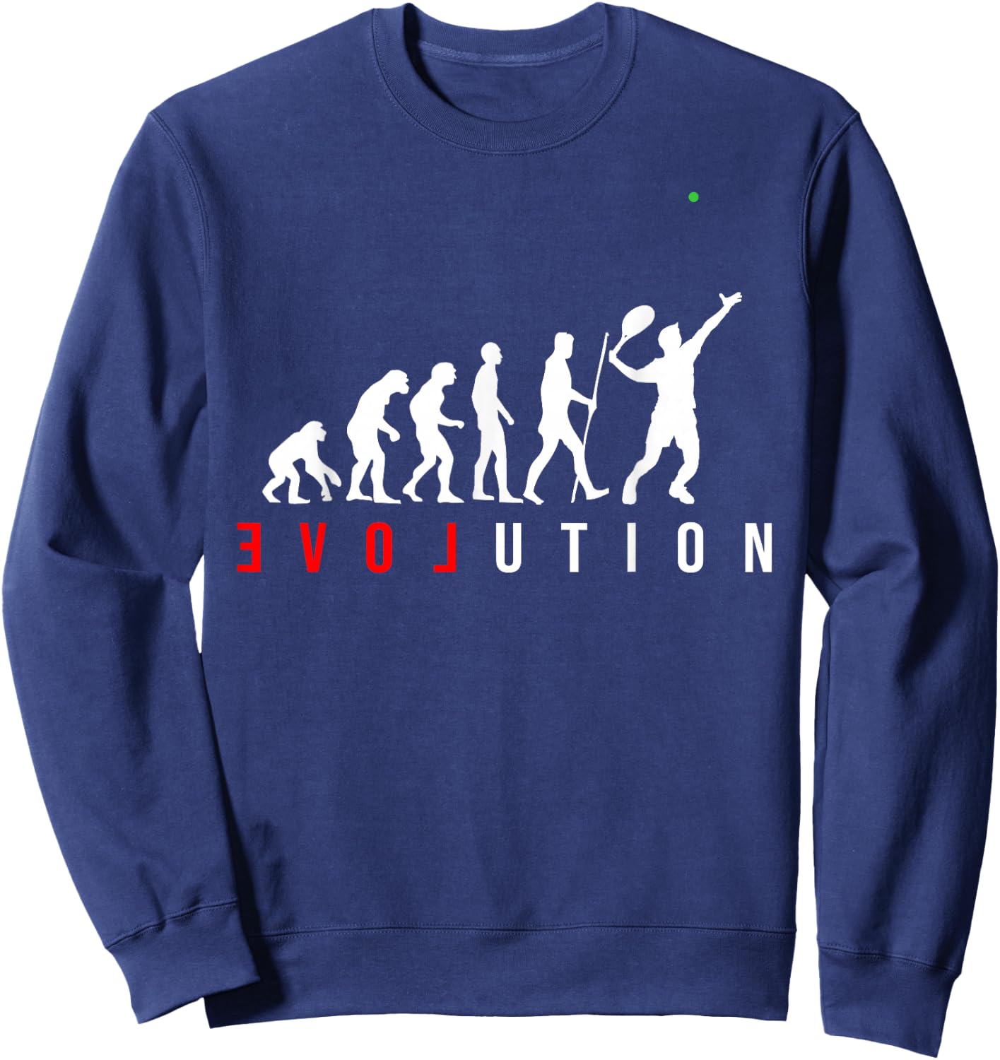 Tennis Evolution Sweatshirt - Sweatshirt | Navy