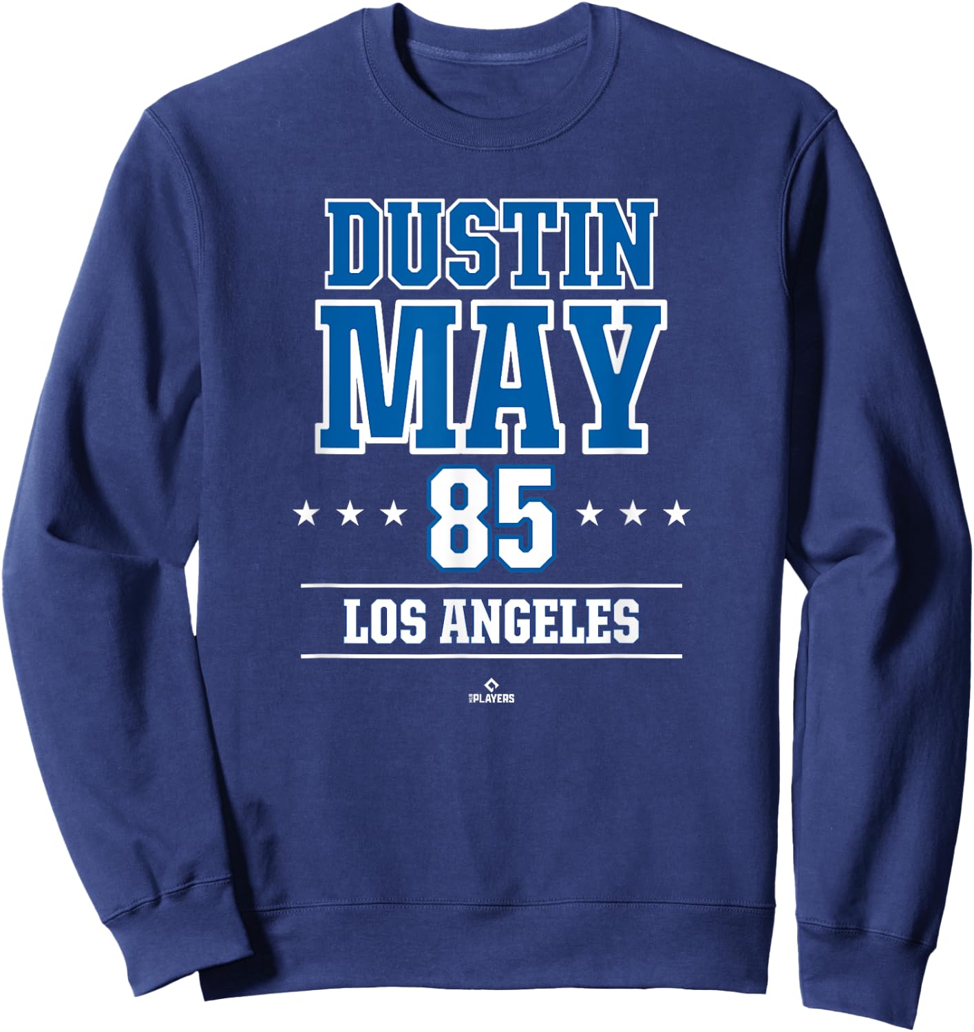 Baseball Star Dustin May Los Angeles MLBPA Sweatshirt - Sweatshirt | Navy