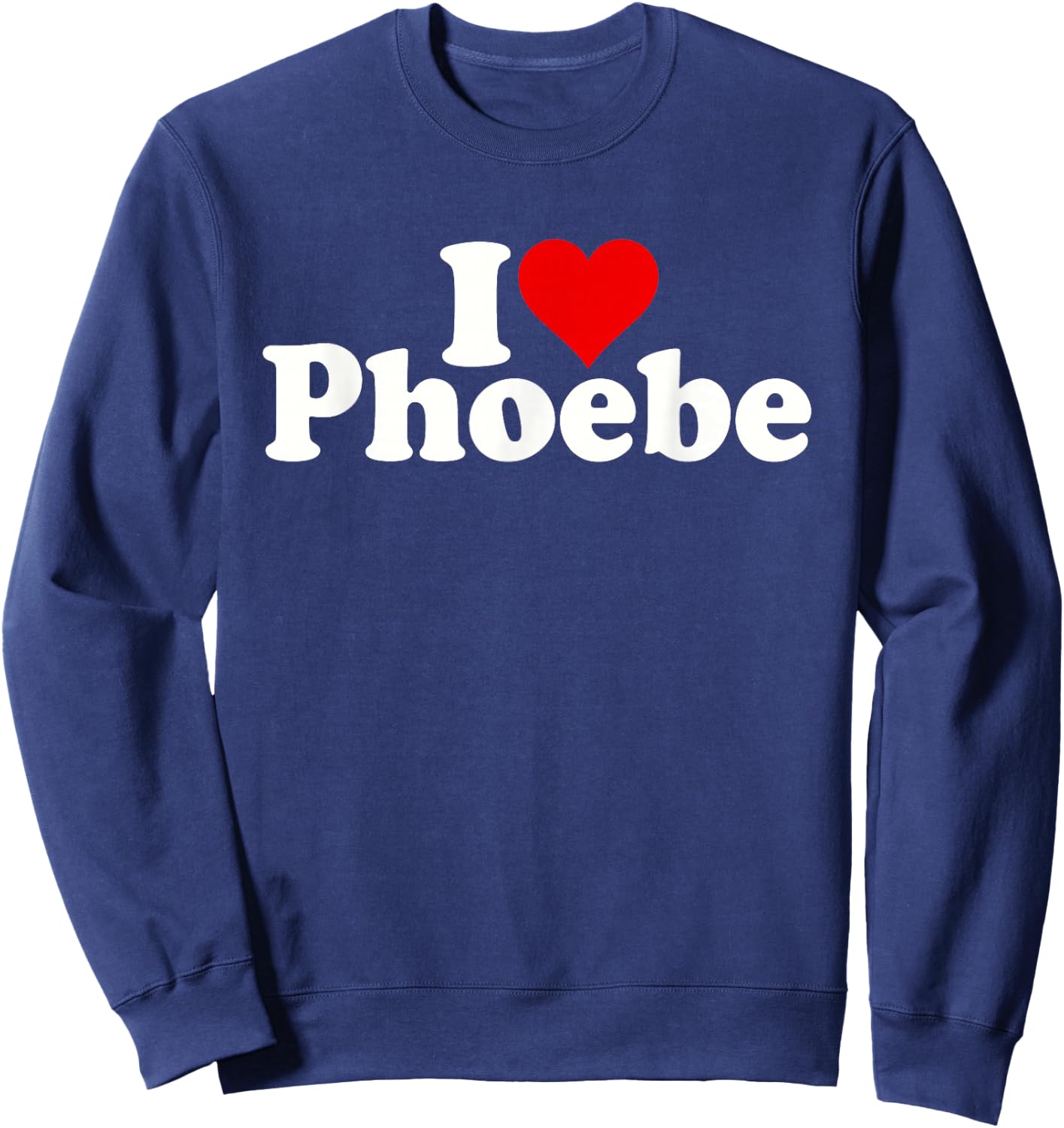I Love Heart Phoebe Sweatshirt - Sweatshirt | Navy