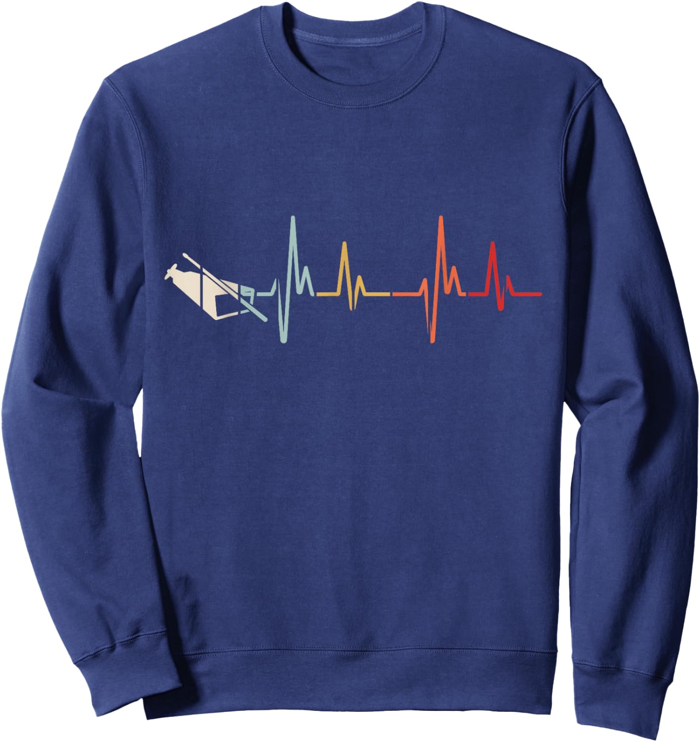 Cow Bell More Cowbell Vintage Funny Drummer Cowbell Funny Sweatshirt - Sweatshirt | Navy