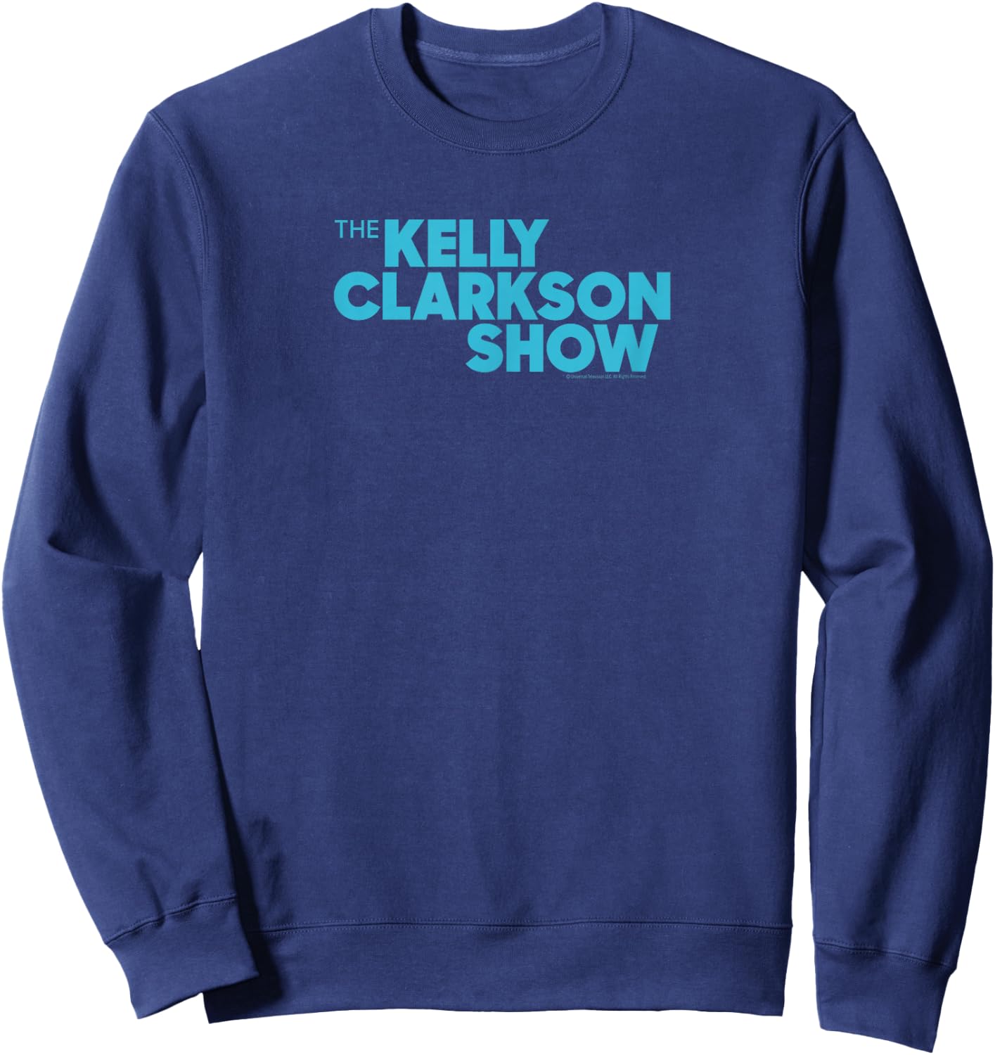 The Kelly Clarkson Show Single Color Logo Sweatshirt - Sweatshirt | Navy