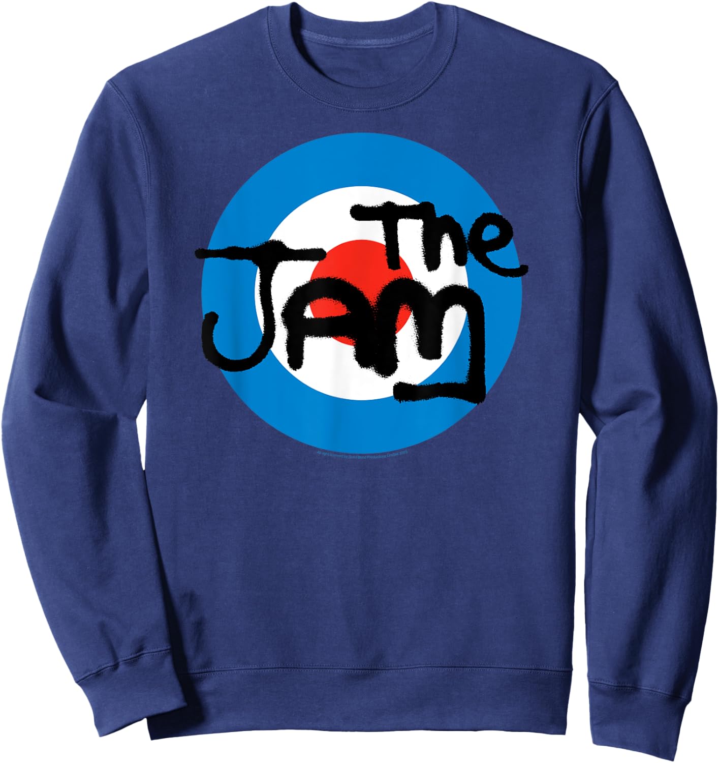 The Jam - Official Merchandise: Retro Classic Logo - Black, , Short Sleeve, S Sweatshirt - Sweatshirt | Navy