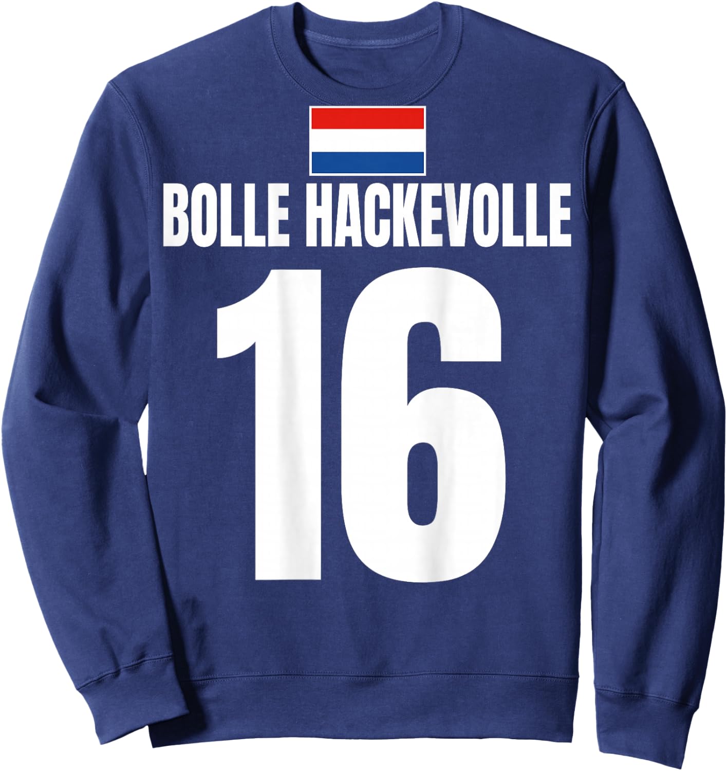 Gruppenoutfit Holland Sauf Trikot Festival Partygruppe Malle Sweatshirt - Sweatshirt | Navy