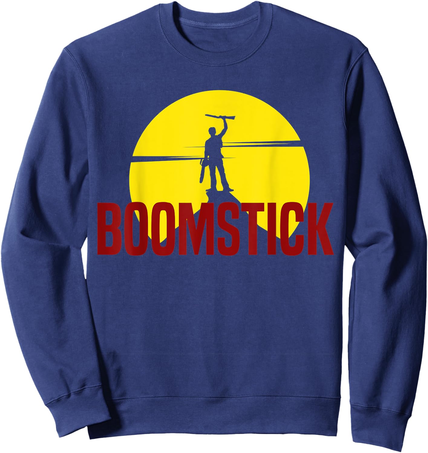 This Is My Boomstick Shotgun Dead Red Evil , black Sweatshirt - Sweatshirt | Navy