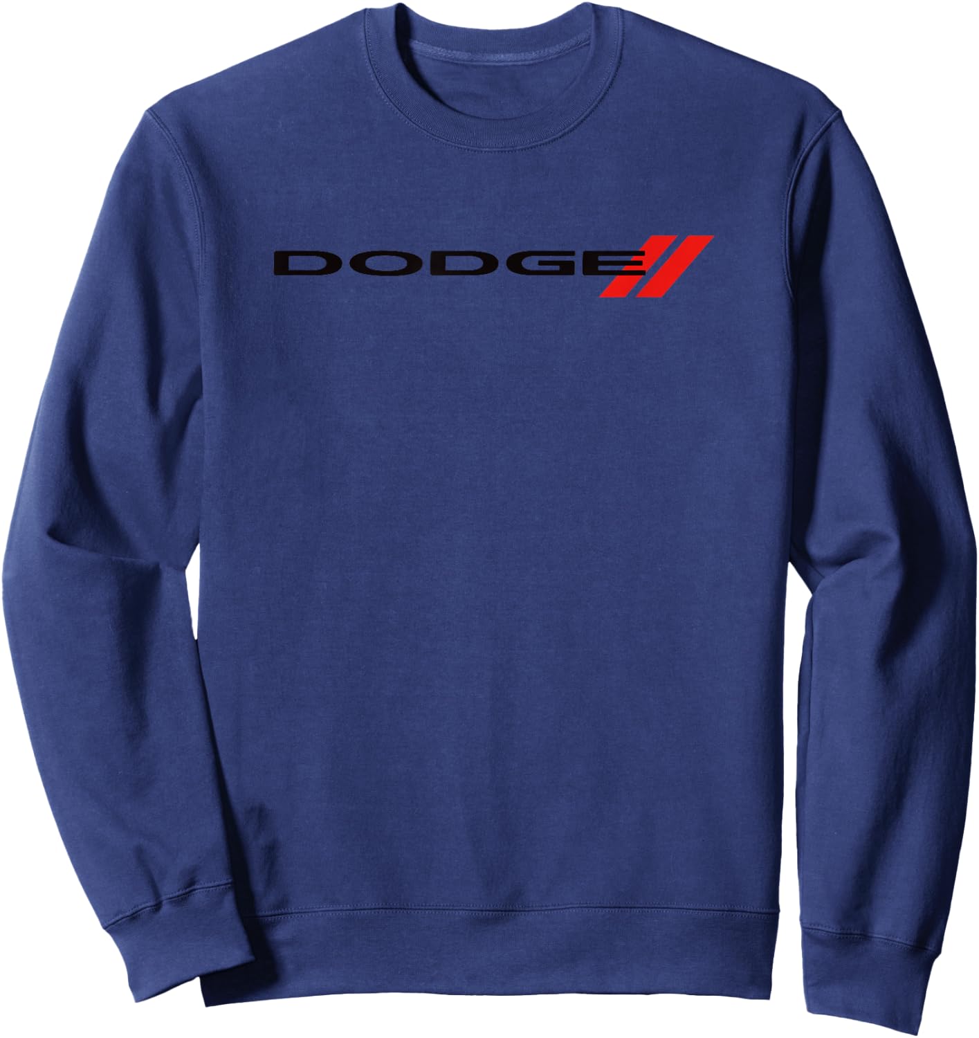 Dodge Wordmark Logo , gray Sweatshirt - Sweatshirt | Navy