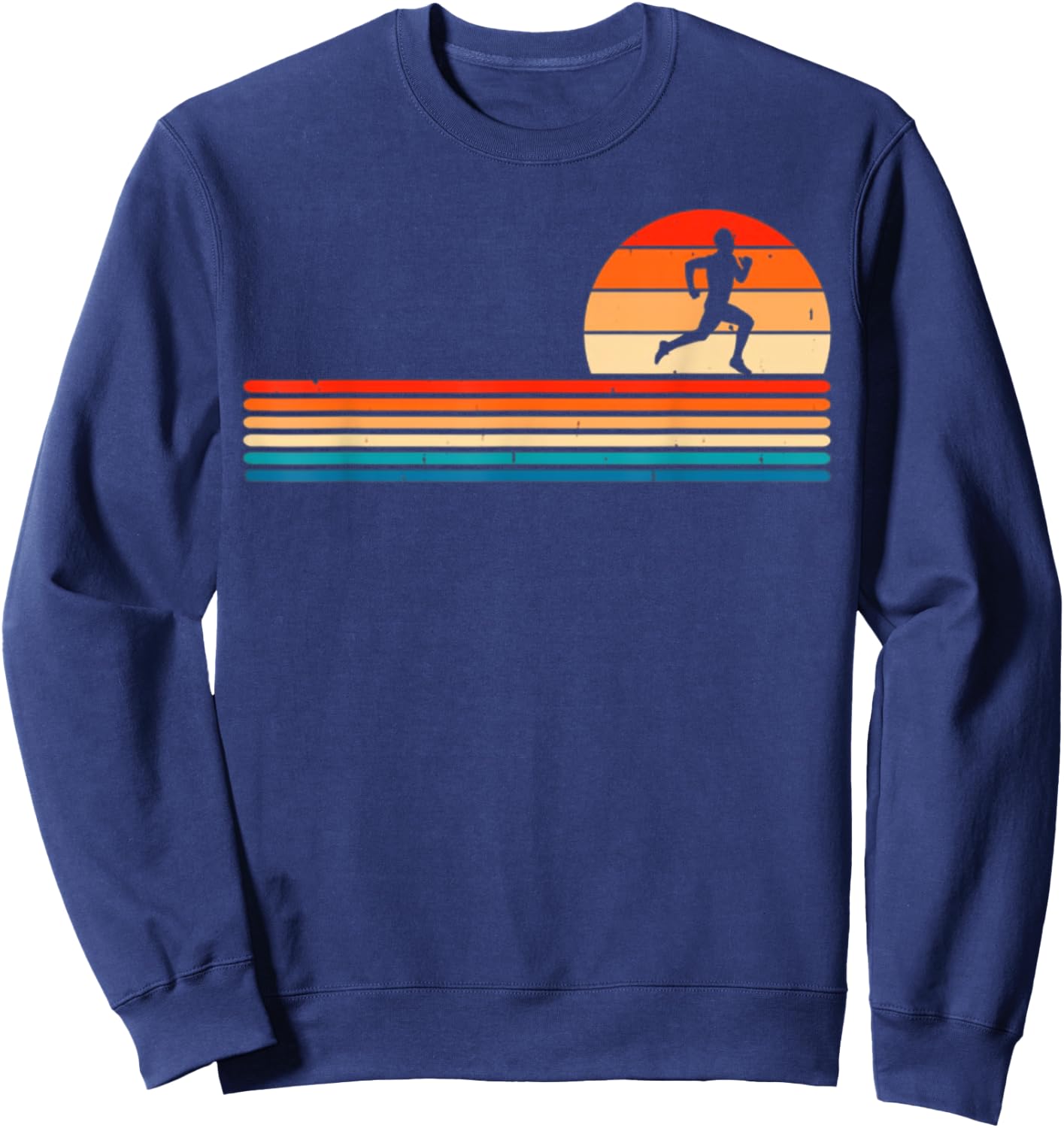 Running humour Je Peux Pas J'ai Trail Running , Black, S Sweatshirt - Sweatshirt | Navy