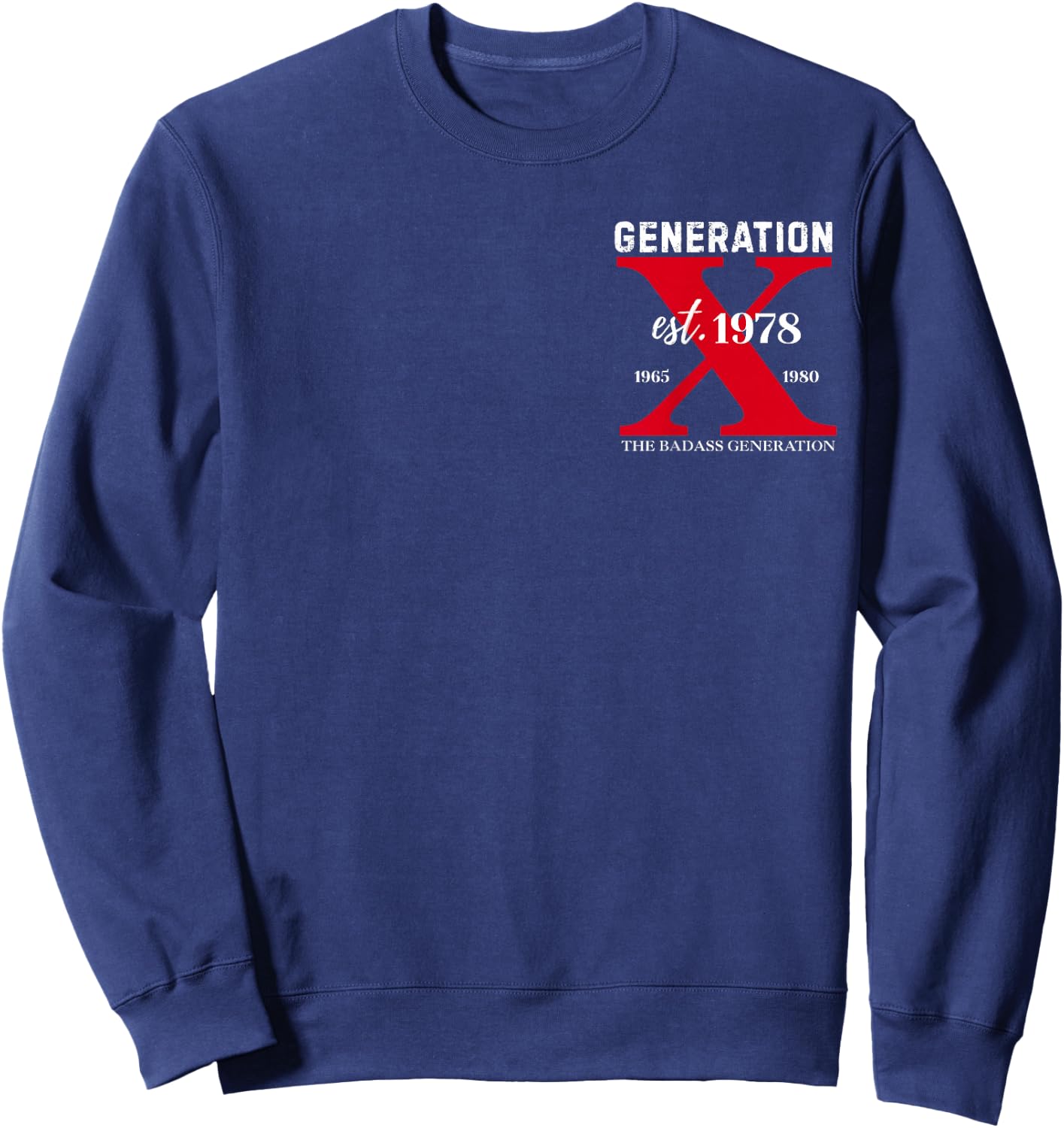 Gen X 1978 Bevor du geboren wurdest, war Sissie Totenkopf Sweatshirt - Sweatshirt | Navy