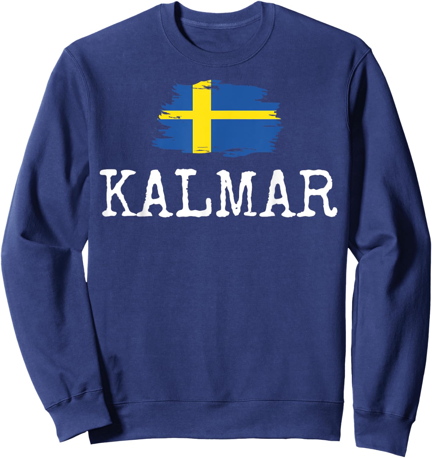 Kalmar City Sweden Vacations Town Swedish Women Men Sweatshirt - Sweatshirt | Navy