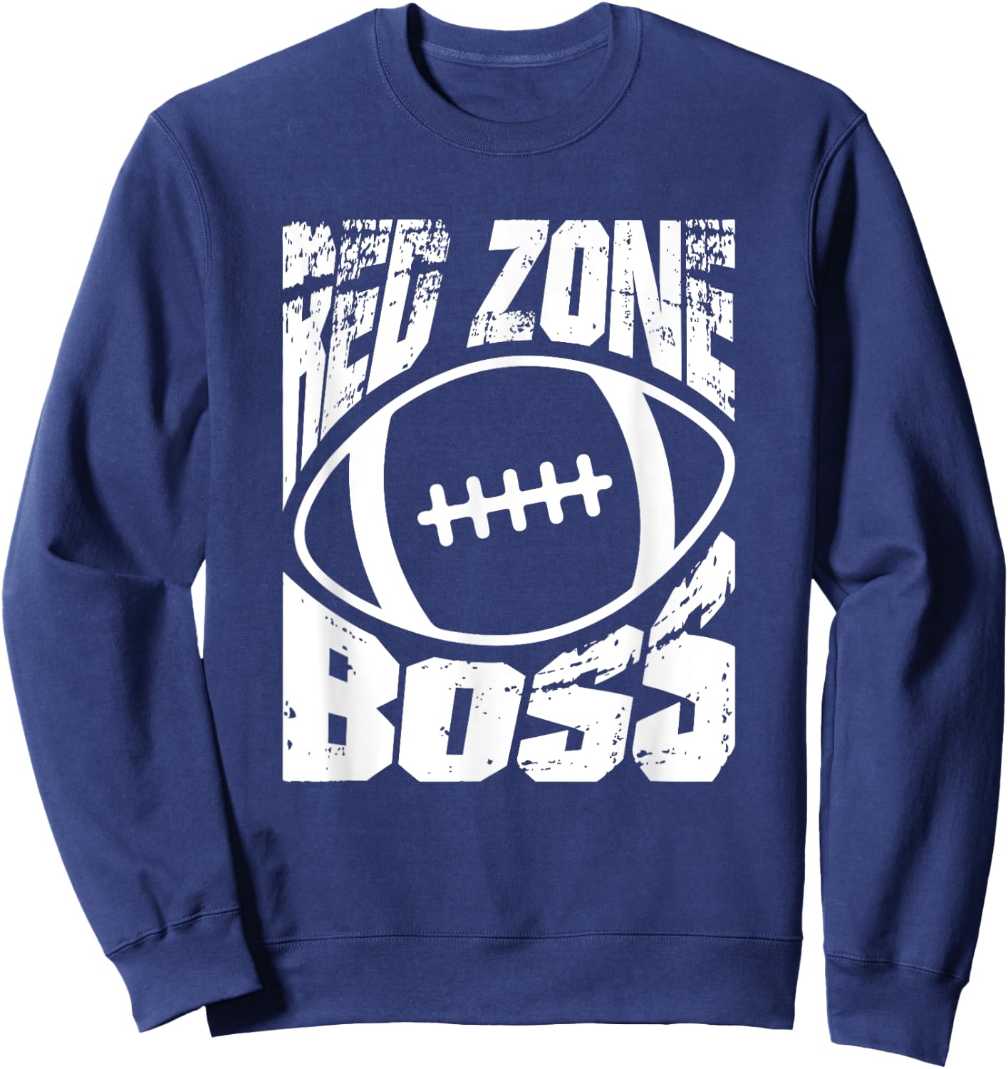 American Football Red Zone Boss Sports Sweatshirt - Sweatshirt | Navy