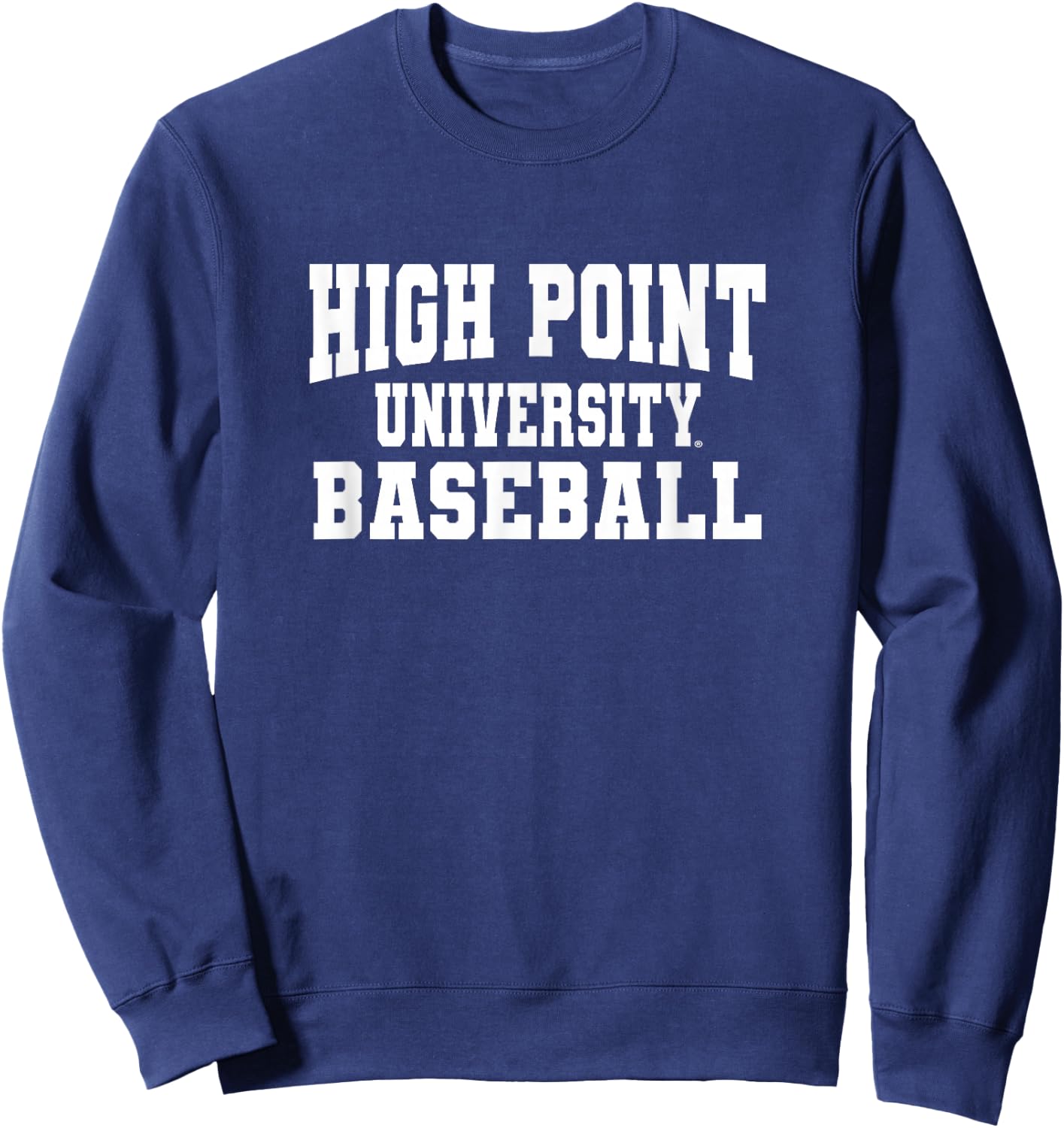 High Point Panthers University Baseball 02 Sports Fan Sweatshirt - Sweatshirt | Navy