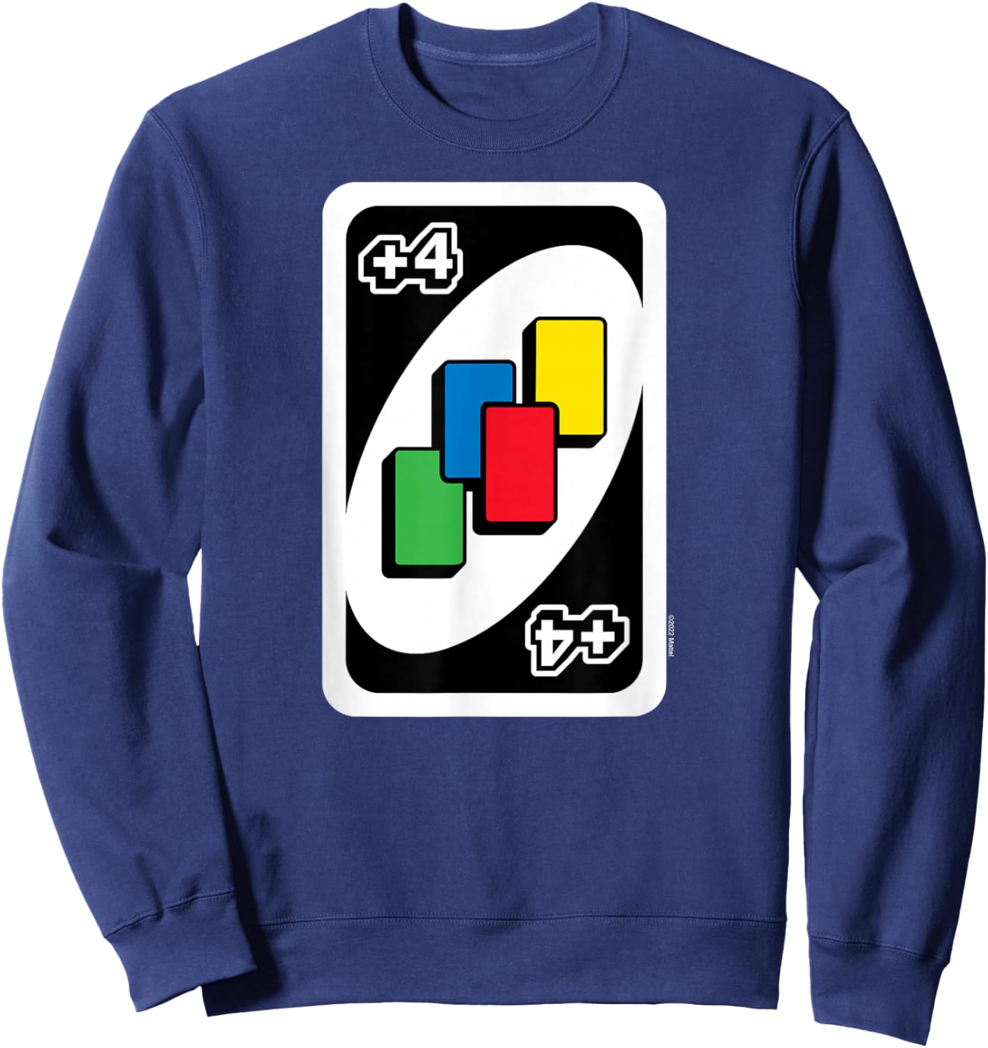 UNO - Draw four cards Sweatshirt - Sweatshirt | Navy