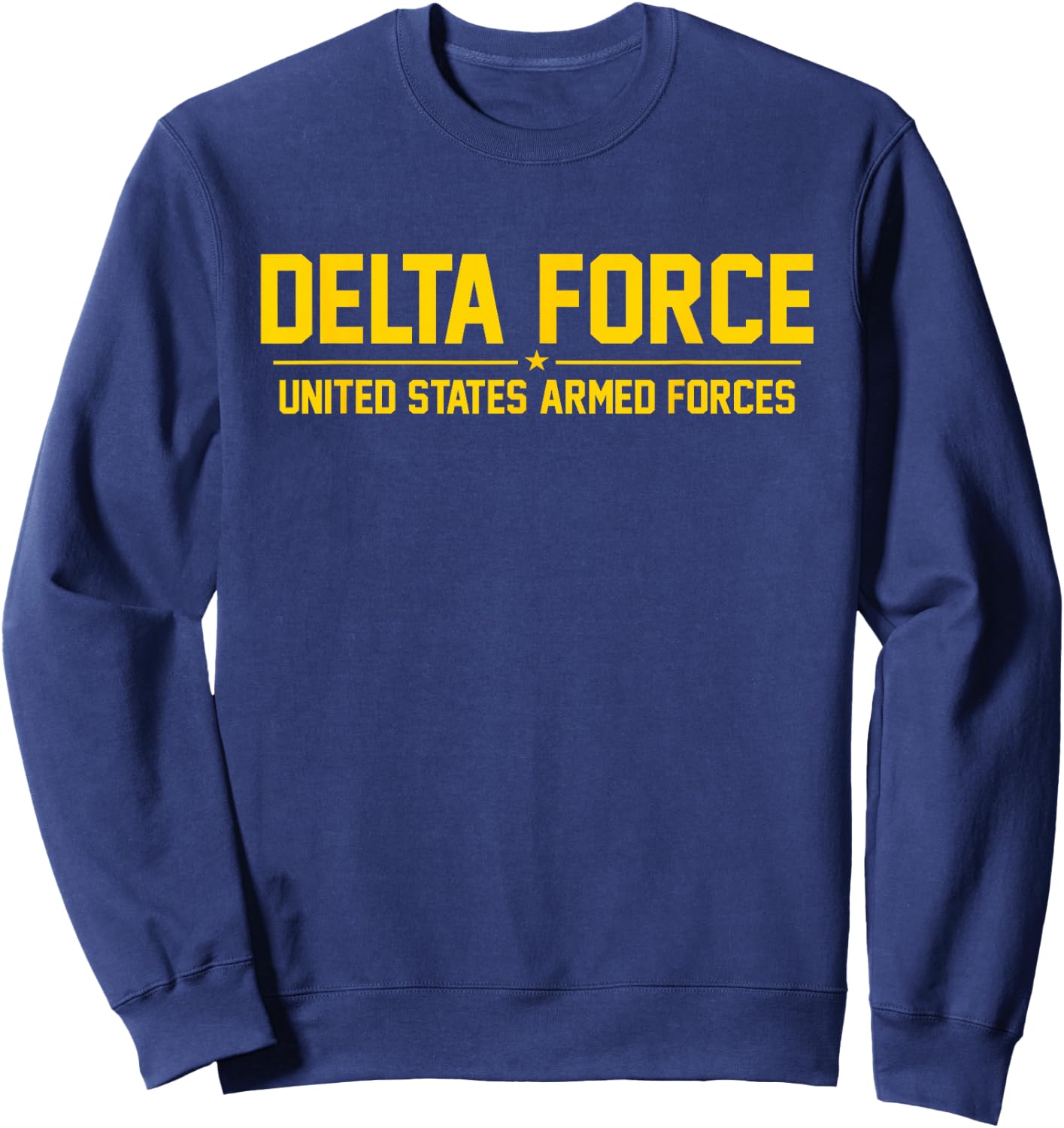USASOC United States Army Delta Force Sweatshirt - Sweatshirt | Navy