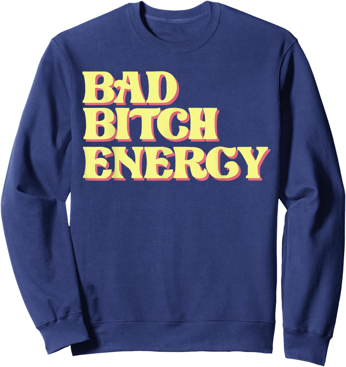 Bad Energy , Black, S Sweatshirt - Sweatshirt | Navy