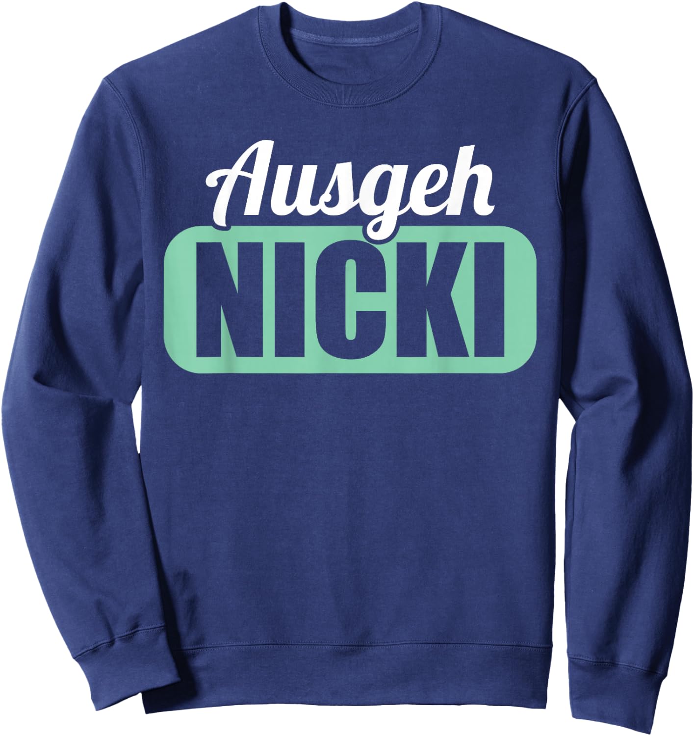DDR East Germany East Away Nicki Ossi , black Sweatshirt - Sweatshirt | Navy