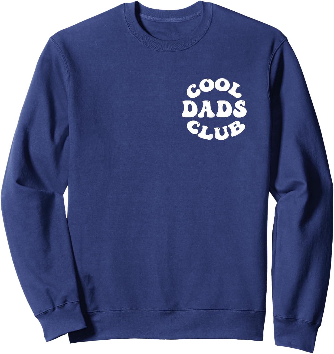 Cool Dads Club Groovy Retro Vintage für Damen Herren Kinder Sweatshirt - Sweatshirt | Navy