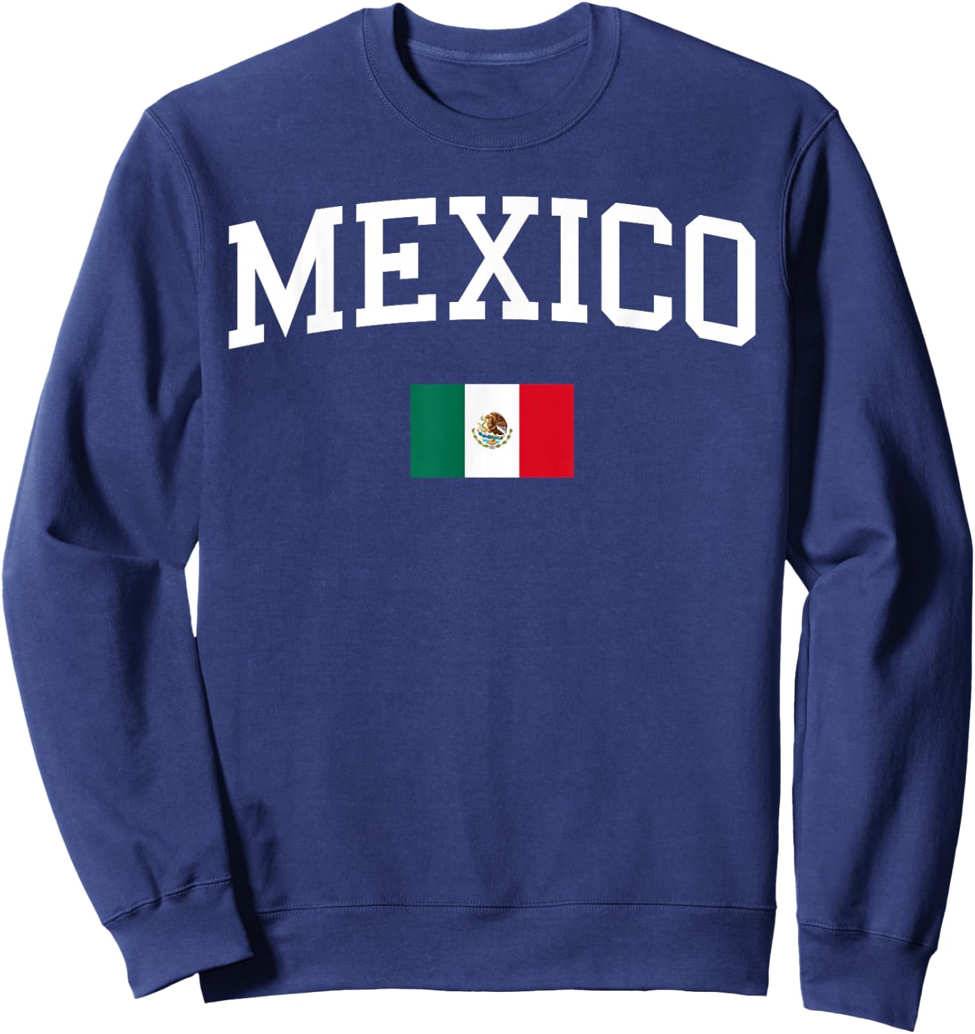 Drapeau Mexicain pour Hommes, Femmes, Enfants Sweatshirt - Sweatshirt | Navy