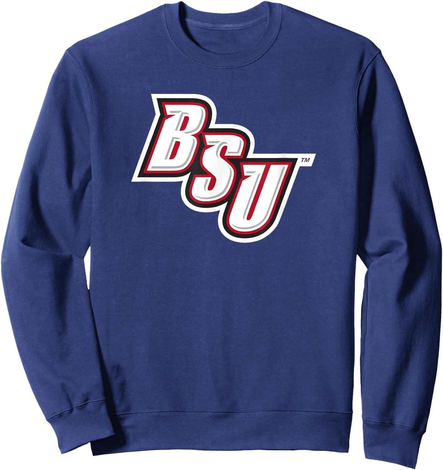 Bridgewater State University BSU Logo Sweatshirt - Sweatshirt | Navy