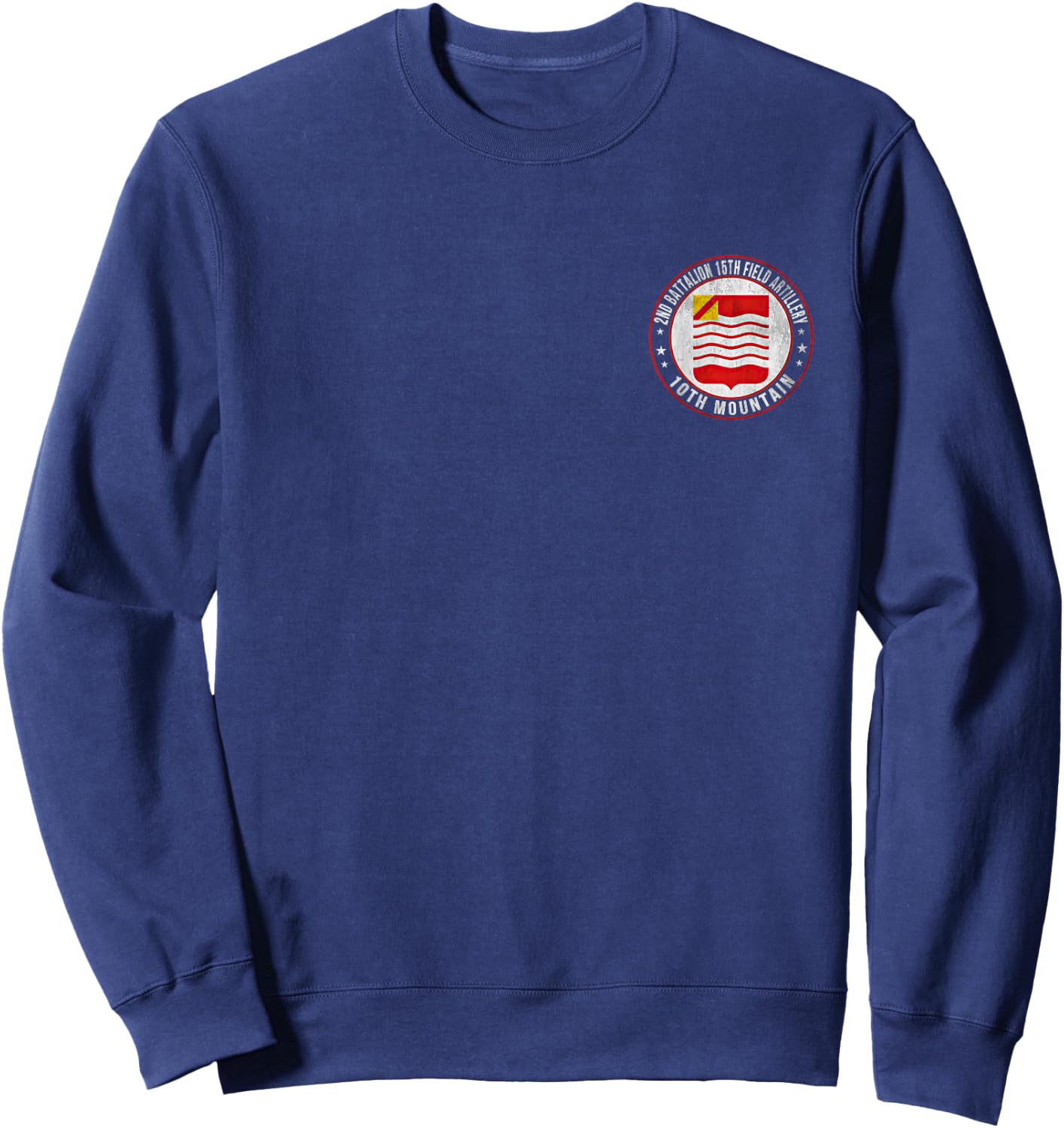 2nd Battalion 15th Field Artillery 10th Mountain Division Sweatshirt - Sweatshirt | Navy