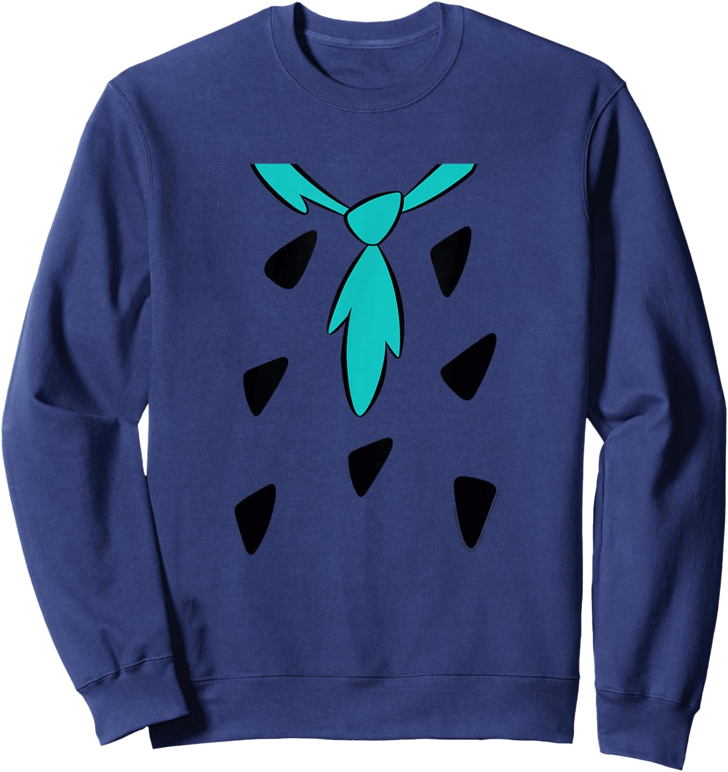 The Flintstones Fred Flintstone Big Costume Sweatshirt - Sweatshirt | Navy