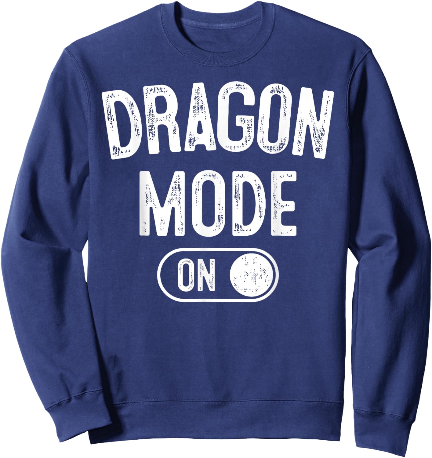 Dragon Mode On Costume Funny Fantasy Gift Cosplayer Sweatshirt - Sweatshirt | Navy