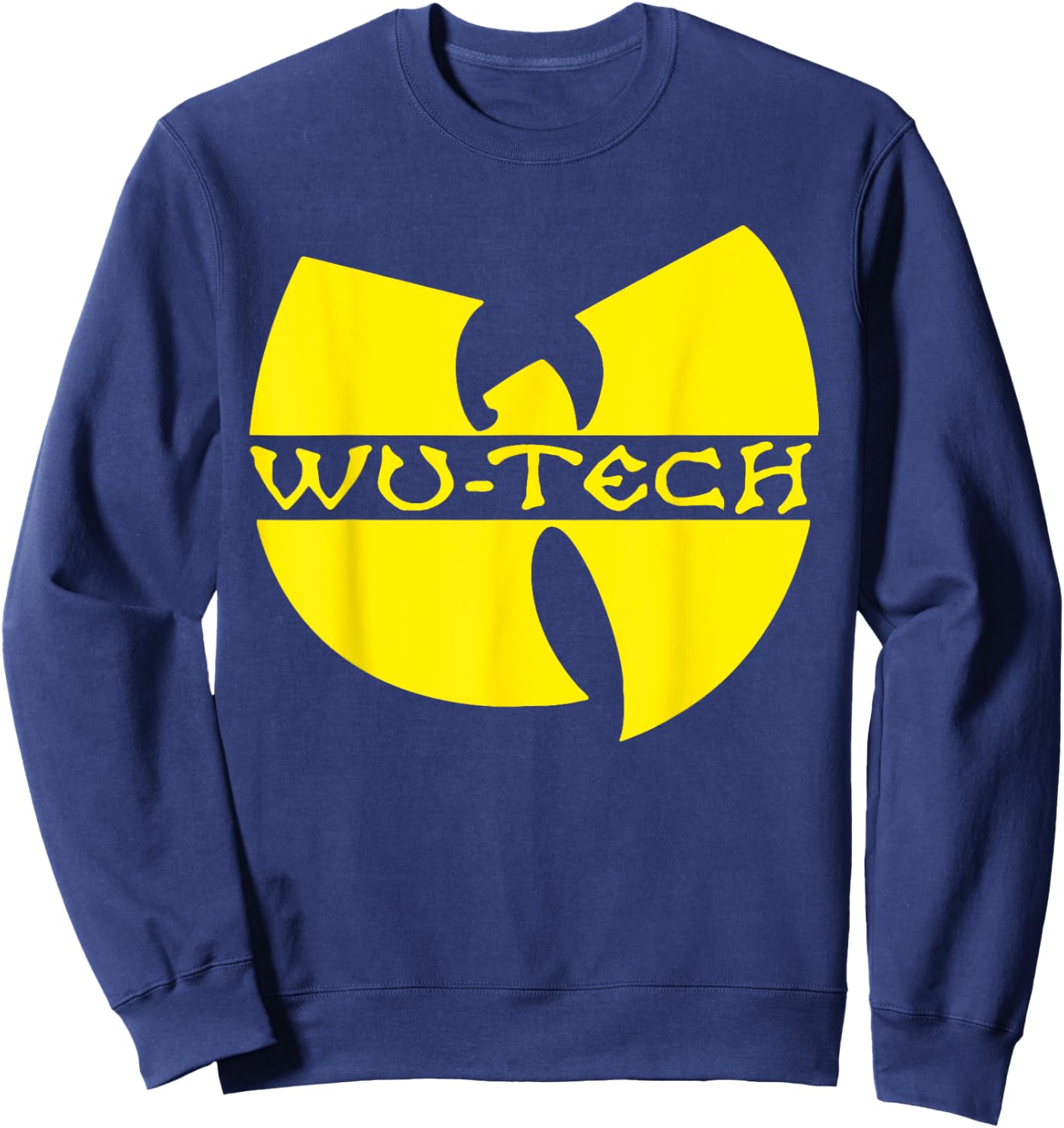 Wu Tech - Tech Hip Hop , black Sweatshirt - Sweatshirt | Navy