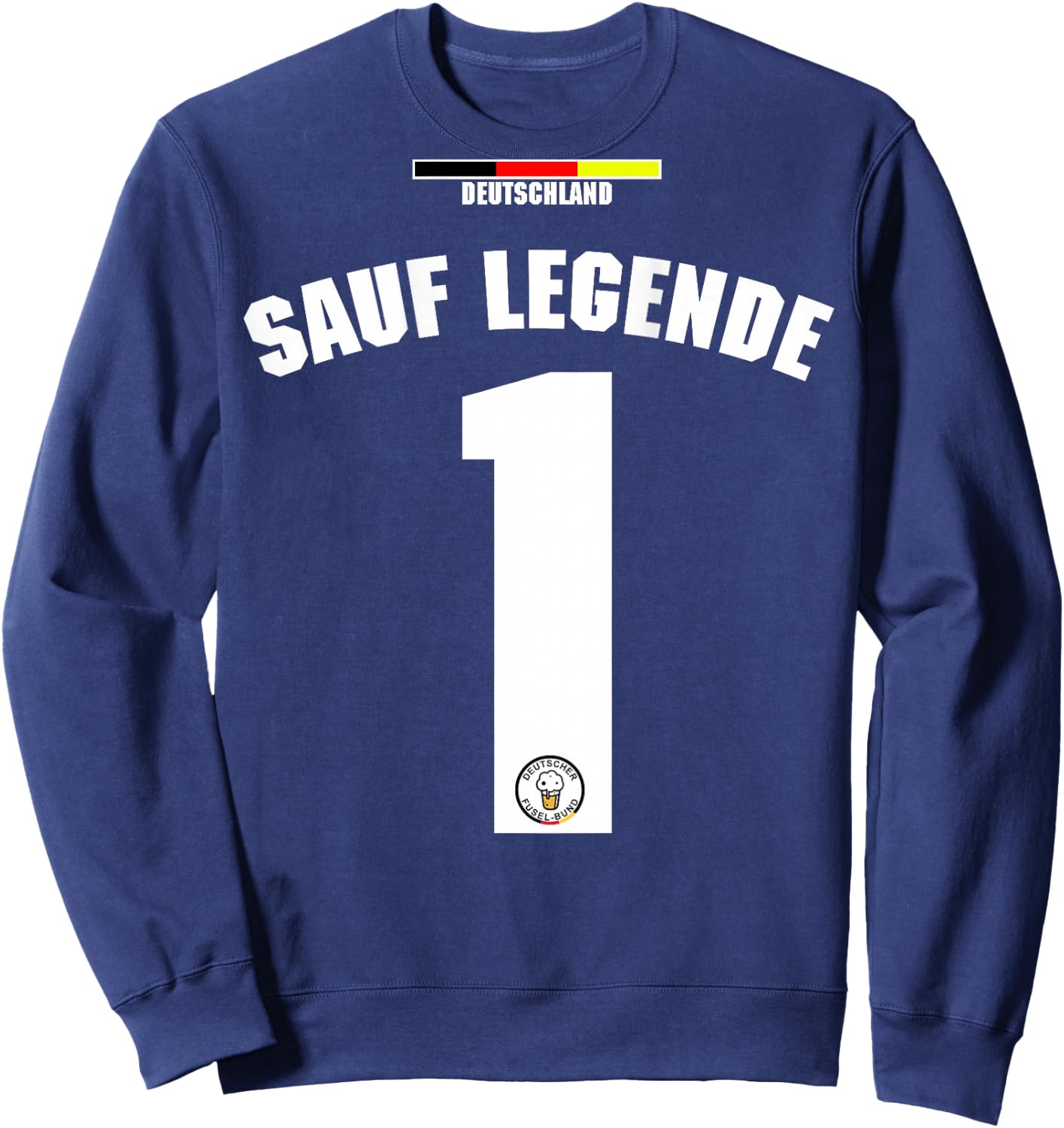 Deutschland Party Trikot Mallorca Party-Urlaub Sweatshirt - Sweatshirt | Navy