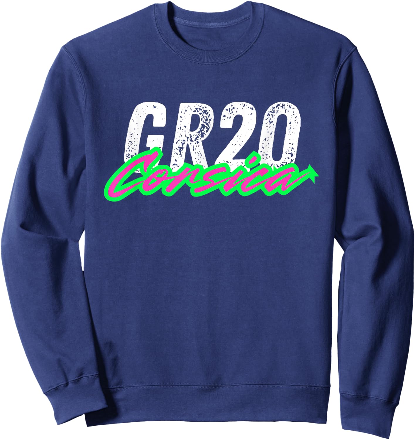 lovers corsica benvenuti in corsica GR20 2A 2B gang Sweatshirt - Sweatshirt | Navy