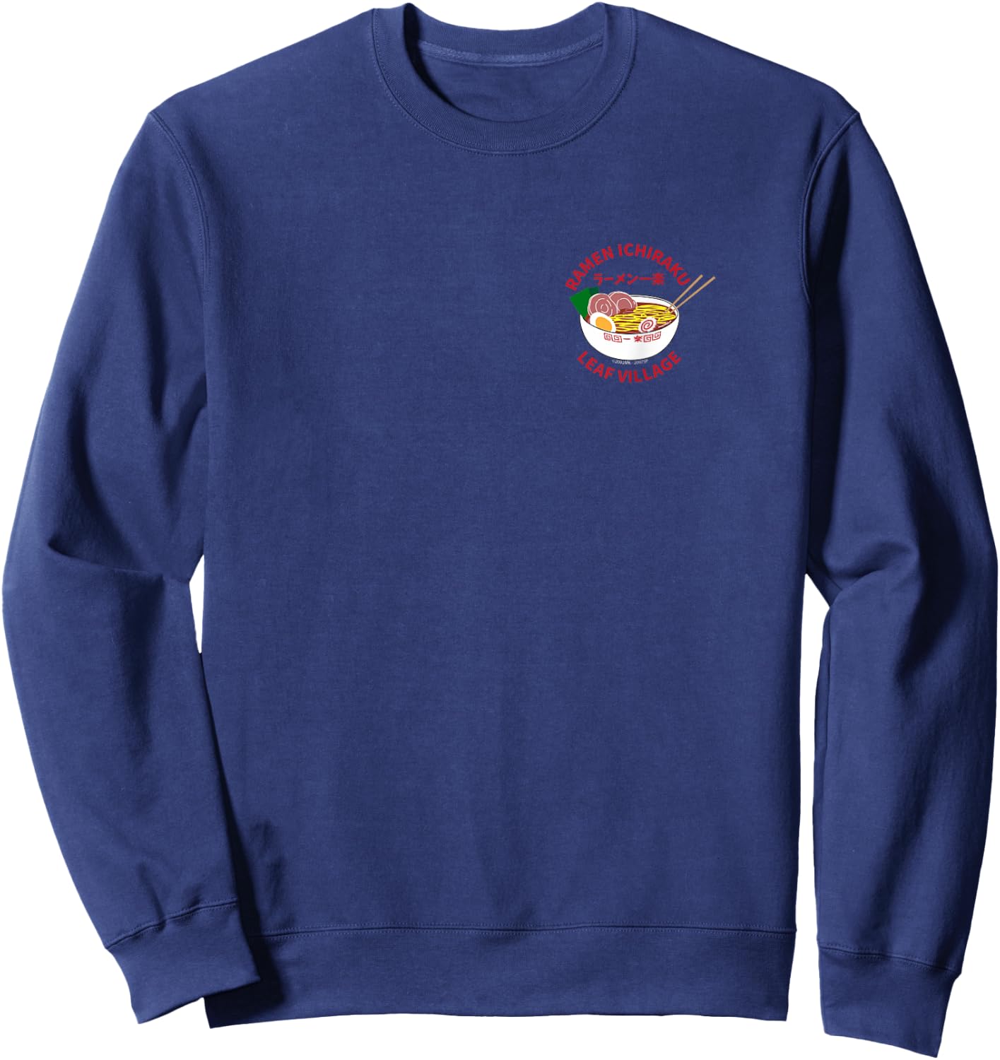 Naruto Shippuden Konohagakure Ramen Shop Anime Sweatshirt - Sweatshirt | Navy