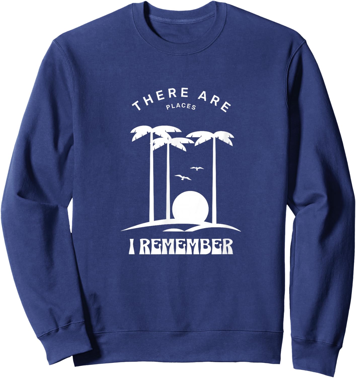 There are places I remember Sweatshirt - Sweatshirt | Navy