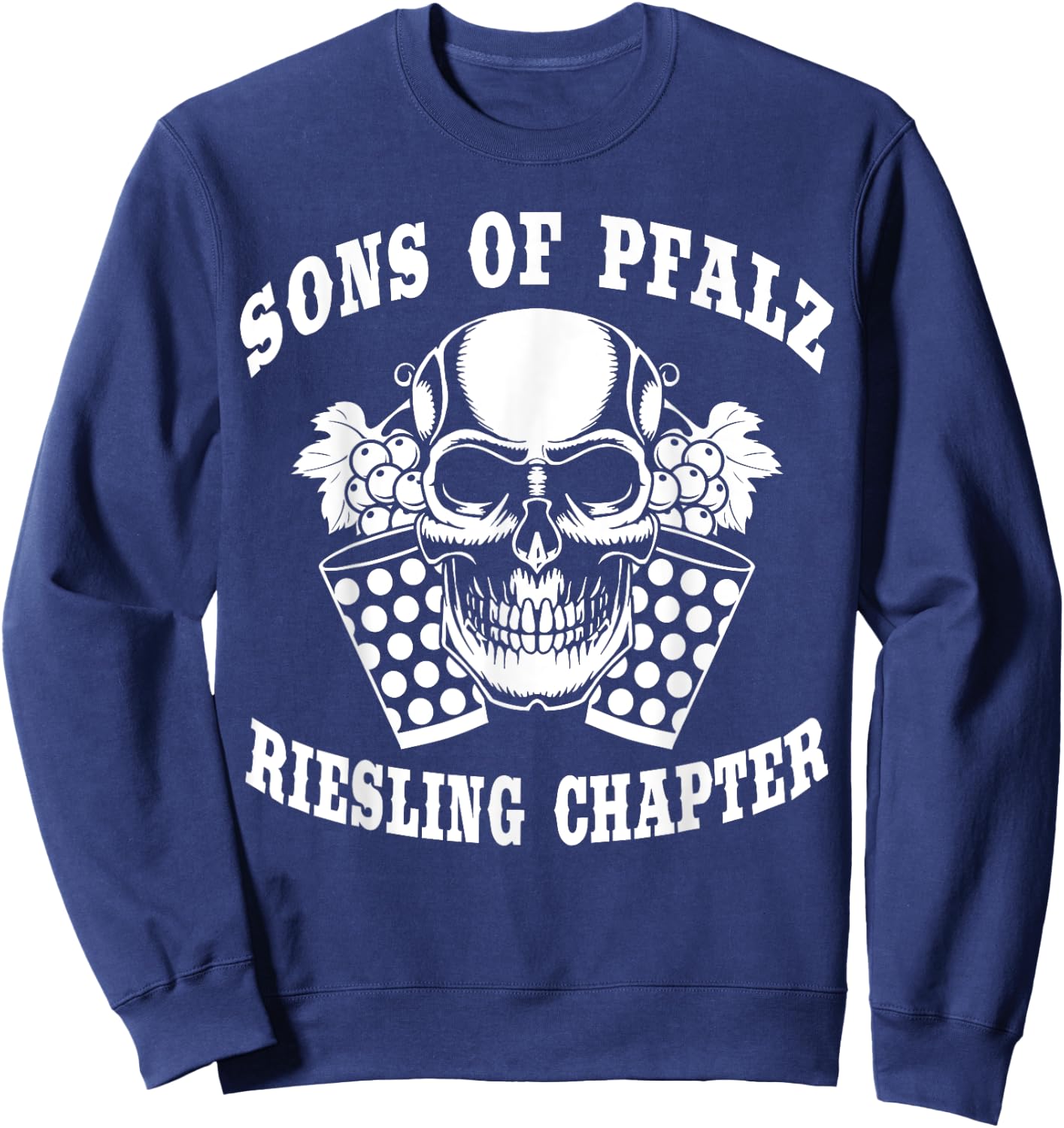 Pfalzkind Pälzer Buwe Dubbebecher Pälzer Bu Sons of Pfalz Sweatshirt - Sweatshirt | Navy
