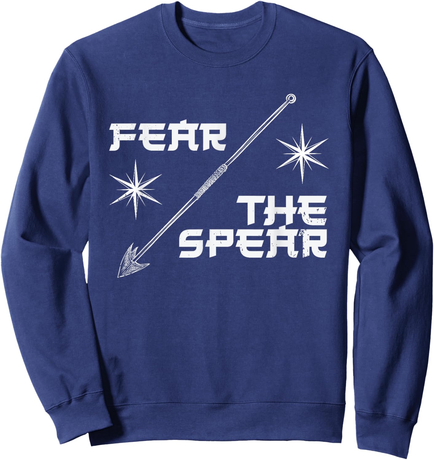 Fear The Spears Spearfishing Diver Sweatshirt - Sweatshirt | Navy
