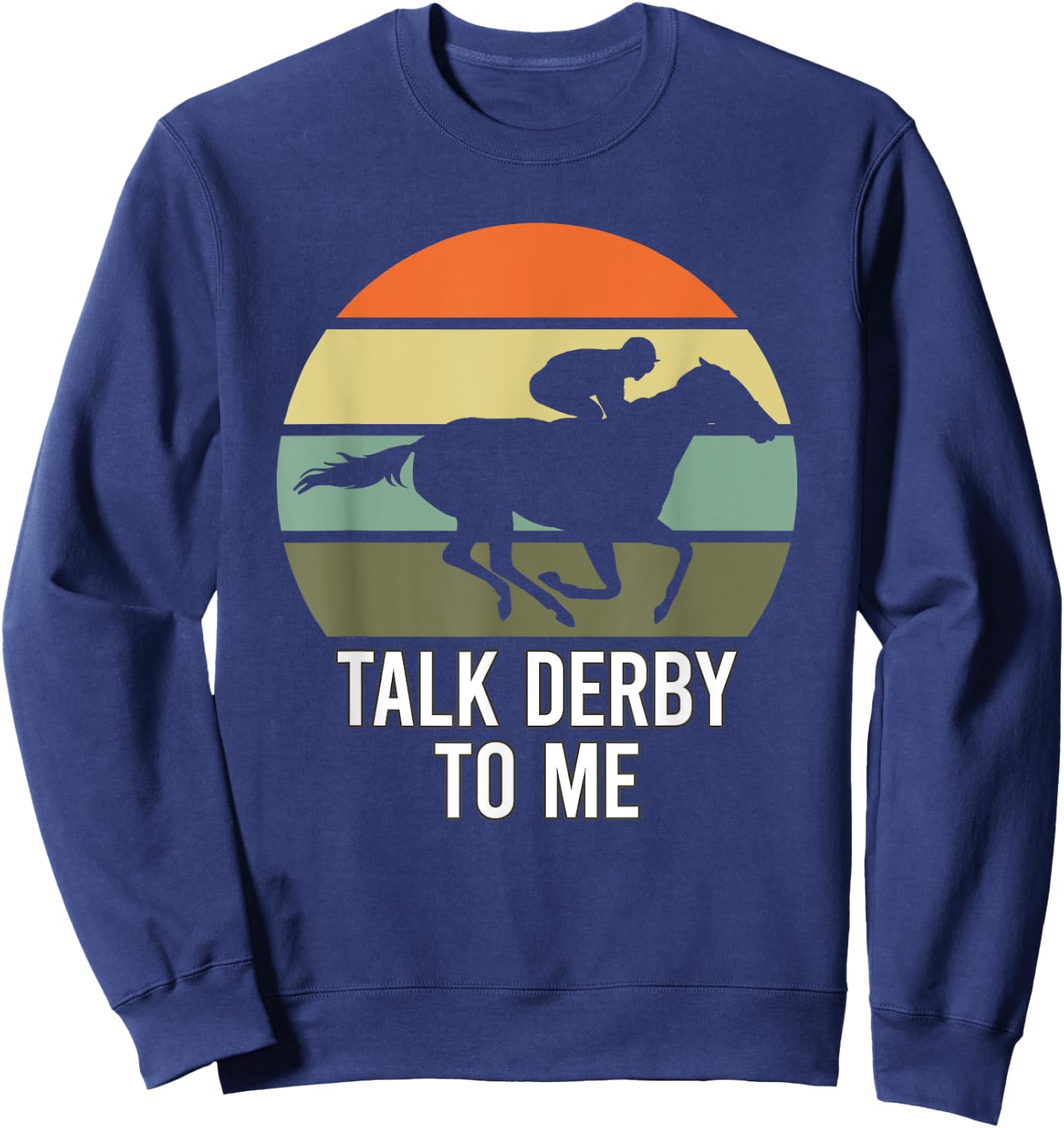 Talk Derby To Me Sweatshirt - Sweatshirt | Navy