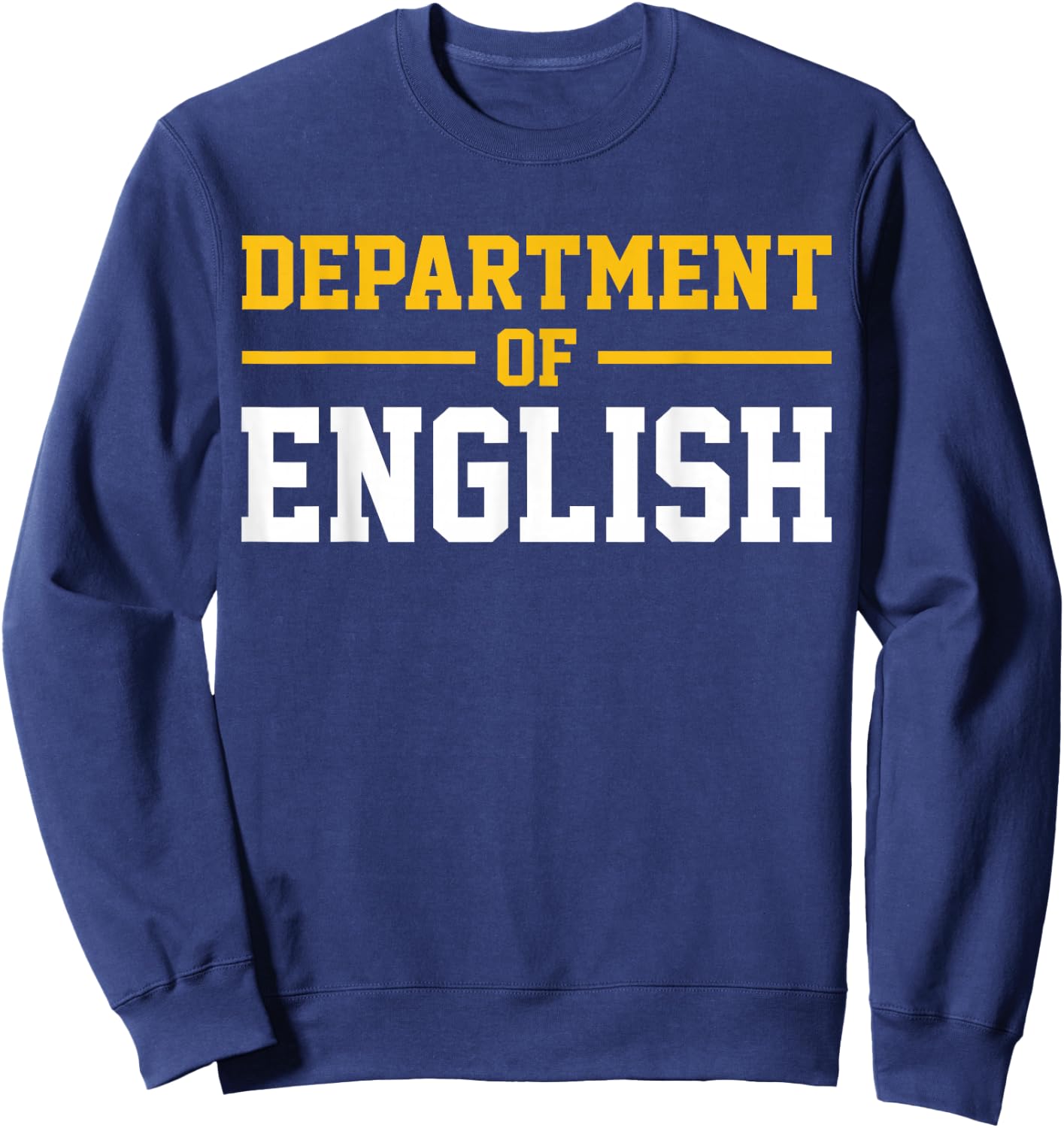 Department of English Sweatshirt - Sweatshirt | Navy