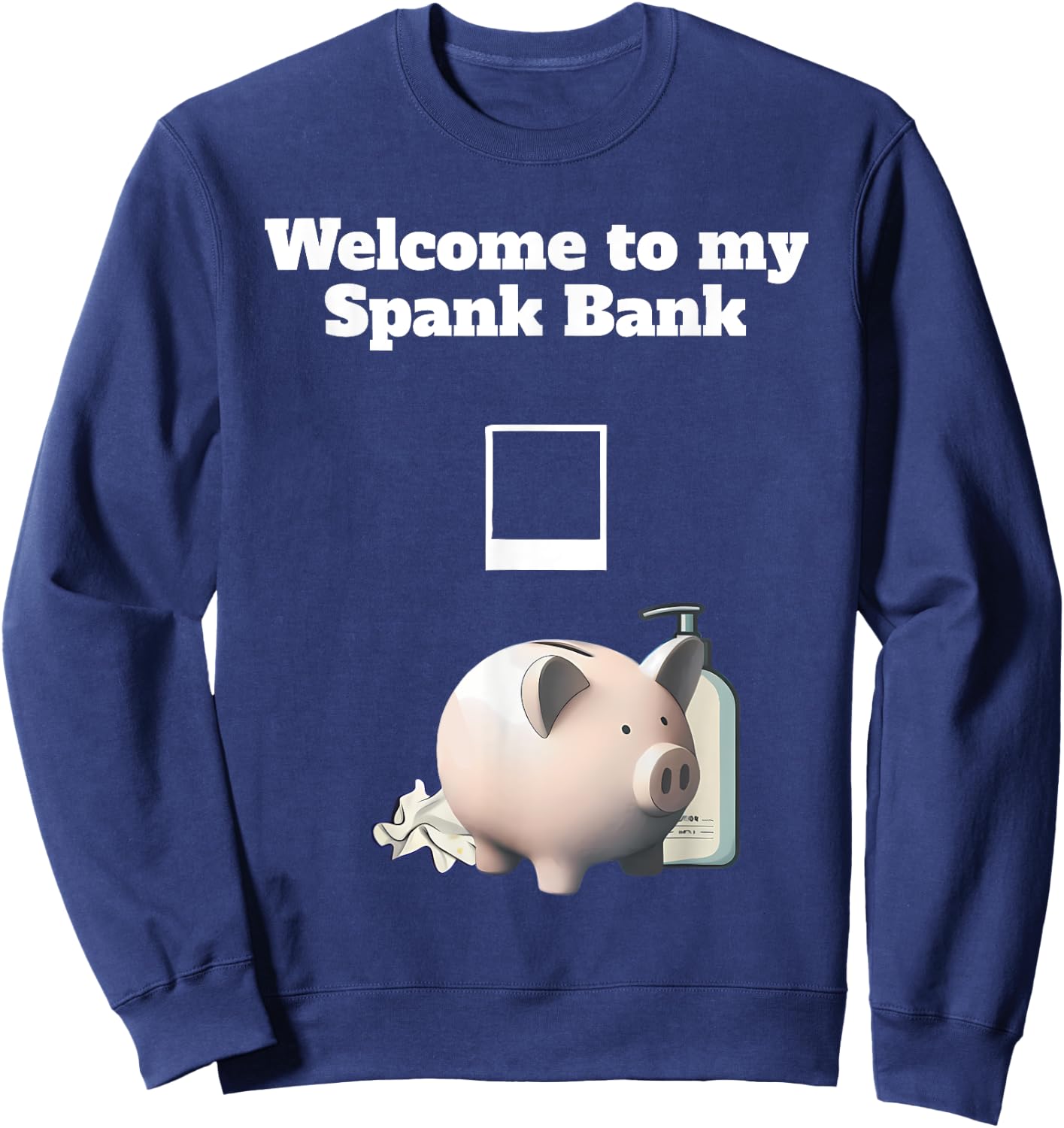 Funny design Sweatshirt - Sweatshirt | Navy