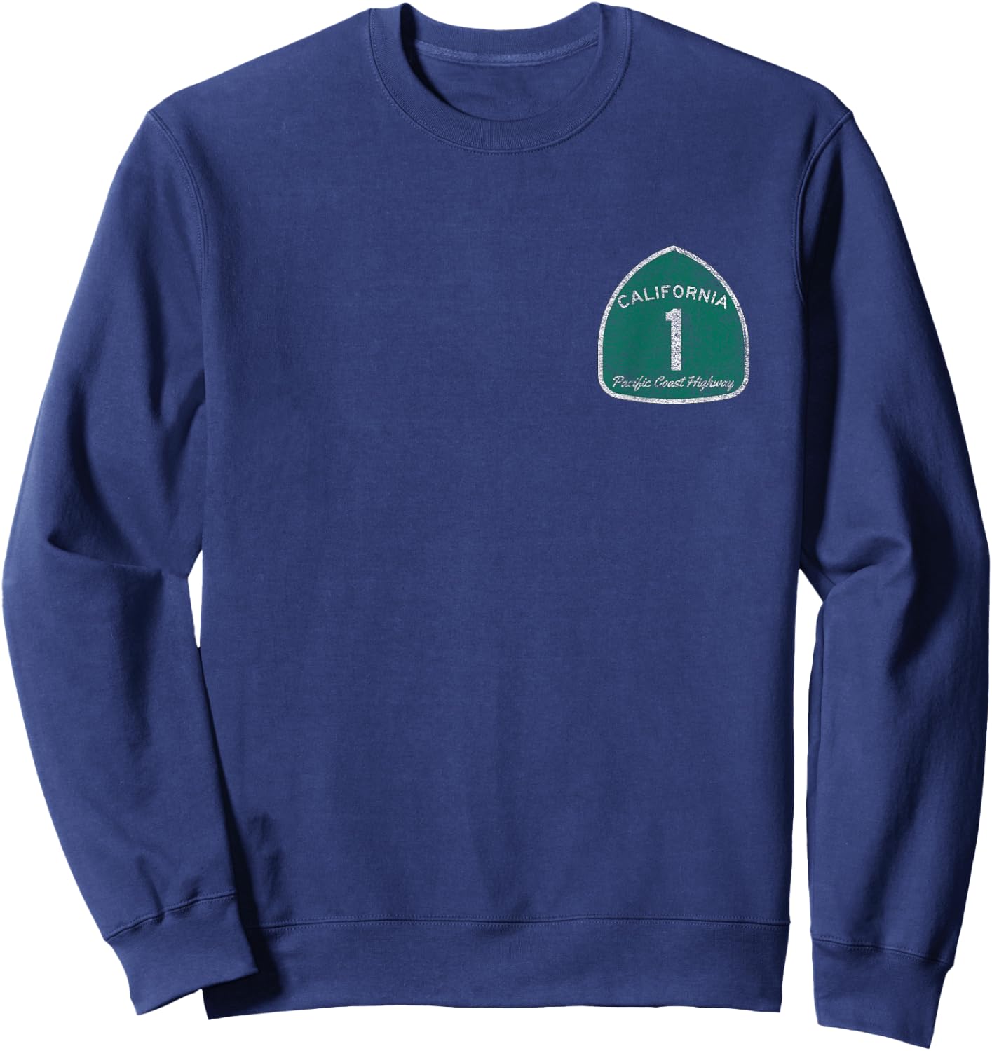 California Highway 1 One Pacific Coast Sweatshirt - Sweatshirt | Navy