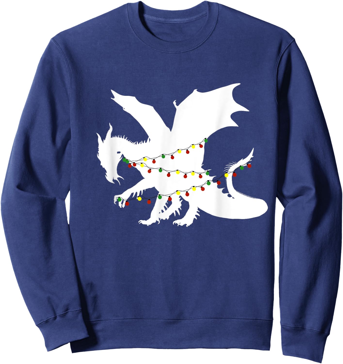 Christmas Dragon Sweatshirt - Sweatshirt | Navy
