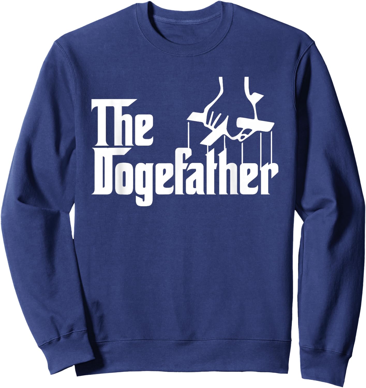 The Dogefather Sweatshirt - Sweatshirt | Navy