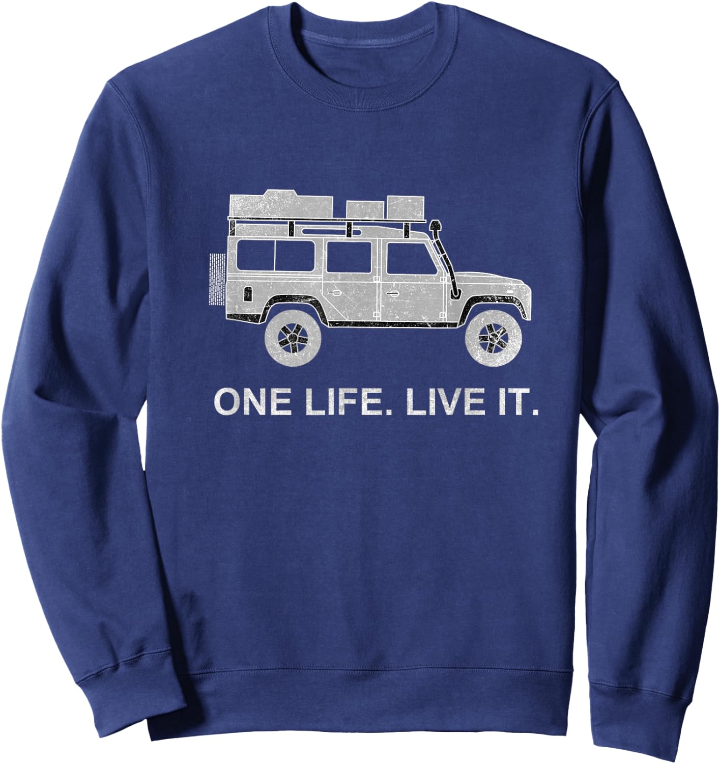 Roof Tent Defender Off-Road 4x4 Travel Vehicle Sweatshirt - Sweatshirt | Navy