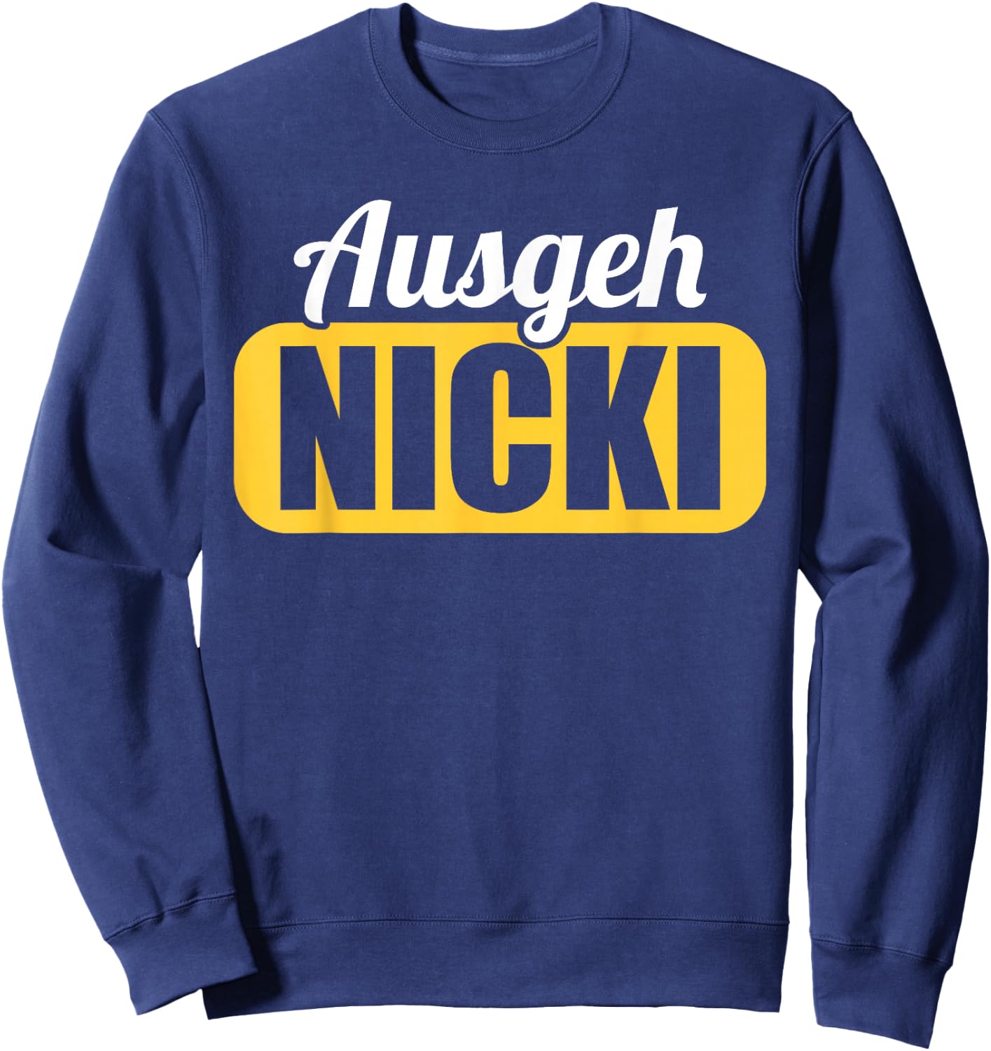 DDR East Germany East Away Nicki Ossi , black Sweatshirt - Sweatshirt | Navy