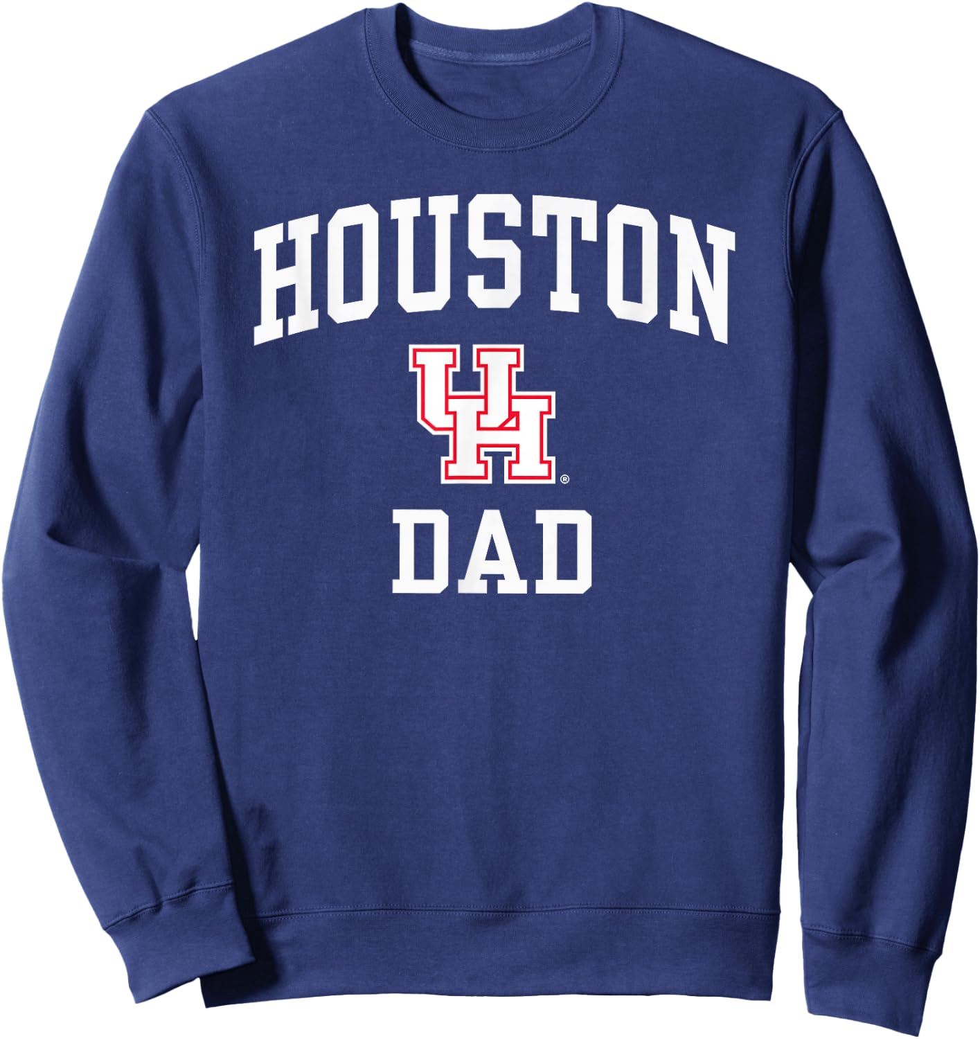 Houston Cougars Dad Icon Officially Licensed Sweatshirt - Sweatshirt | Navy