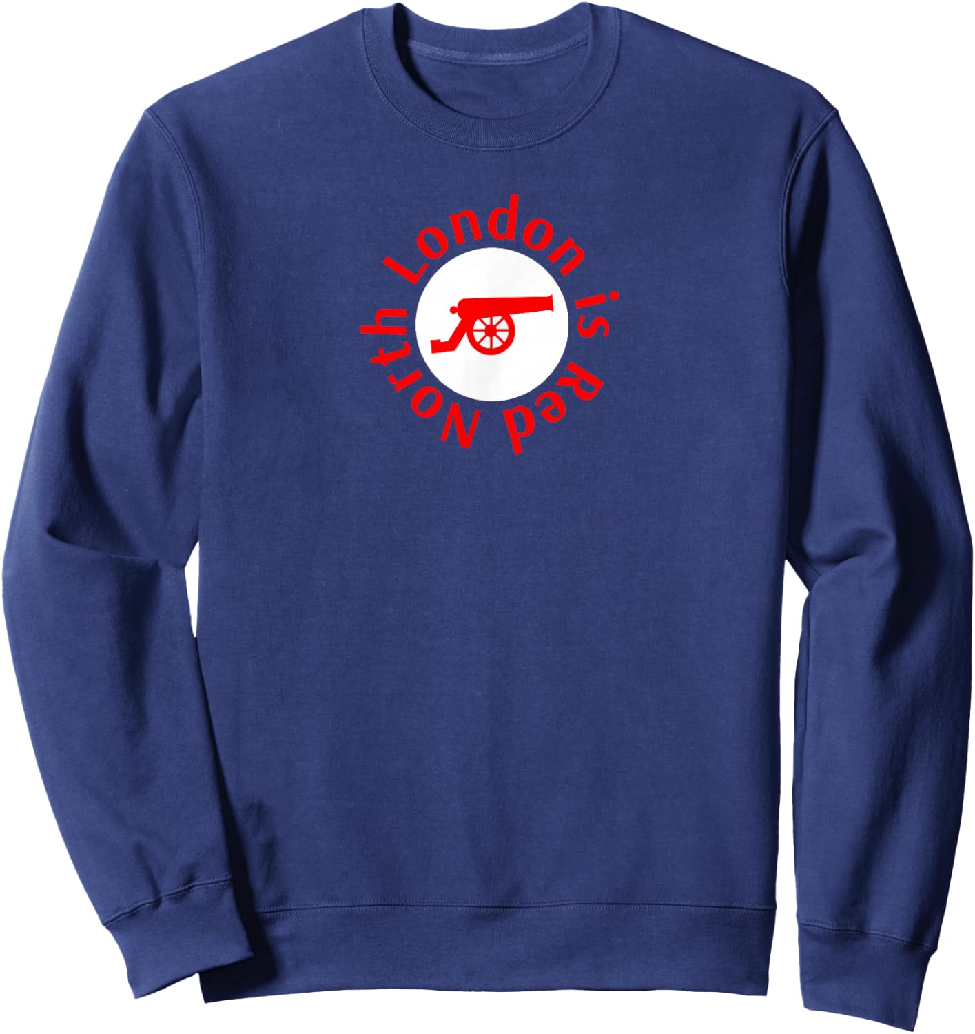 North London is Red Sweatshirt - Sweatshirt | Navy