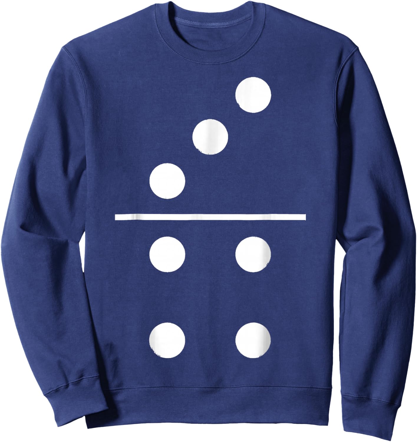 Funny Domino Stone 3 4 Group Costume Carnival Fancy Dress , black Sweatshirt - Sweatshirt | Navy