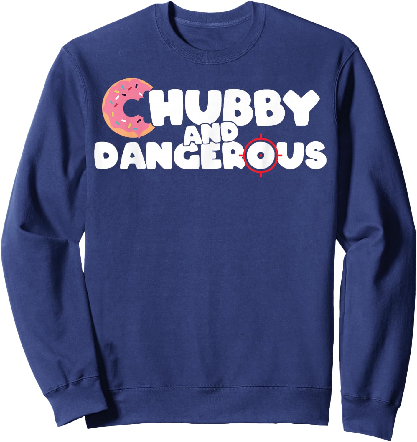 Donut Chubby And Dangerous Sweatshirt - Sweatshirt | Navy