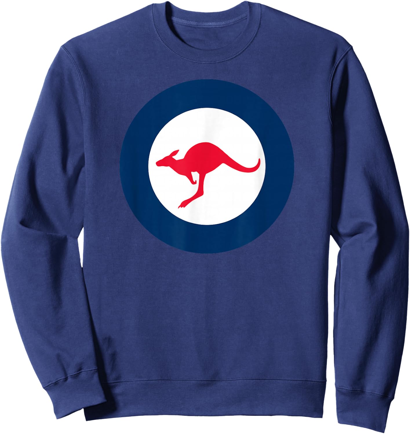 RAAF Style Round Air Force Style Symbol Sweatshirt - Sweatshirt | Navy