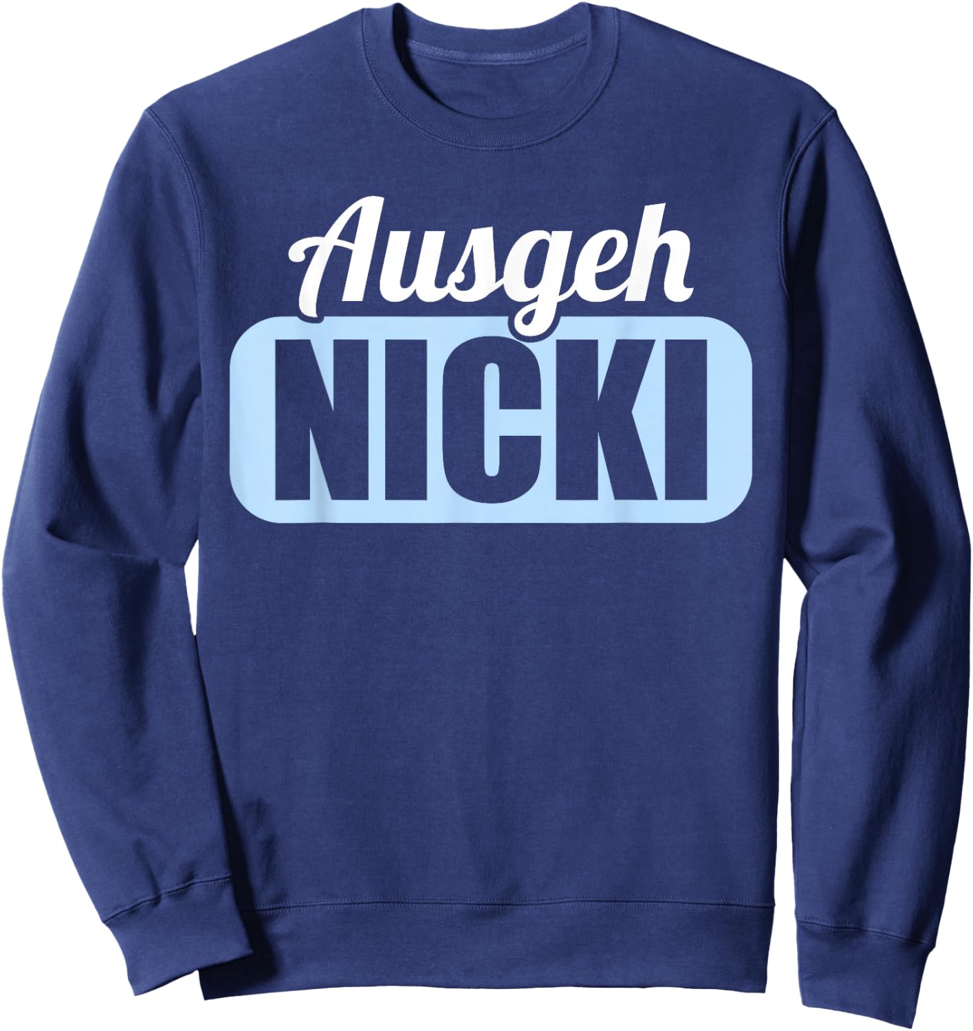 DDR East Germany East Away Nicki Ossi , black Sweatshirt - Sweatshirt | Navy