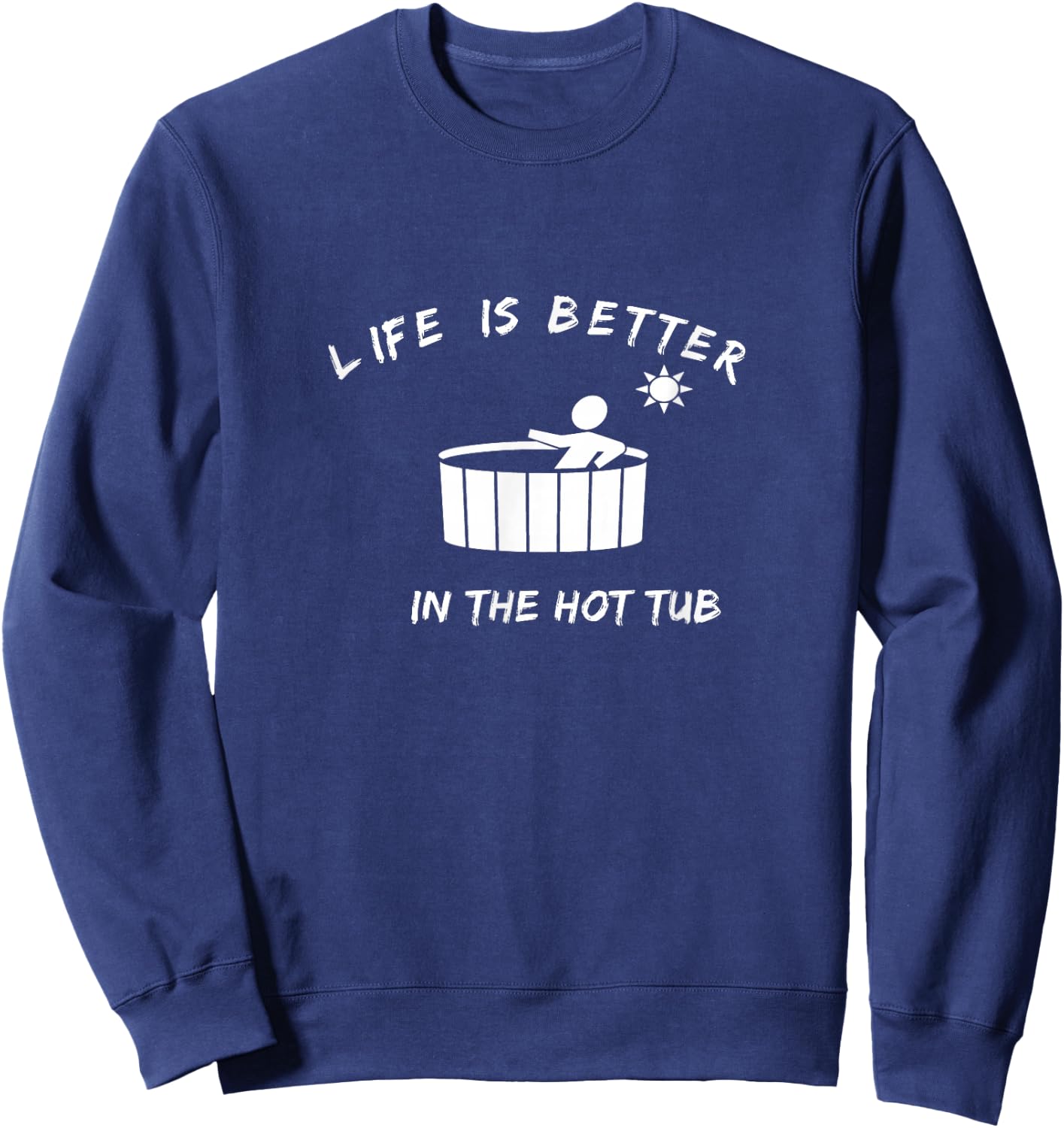 Hot tub Sweatshirt - Sweatshirt | Navy