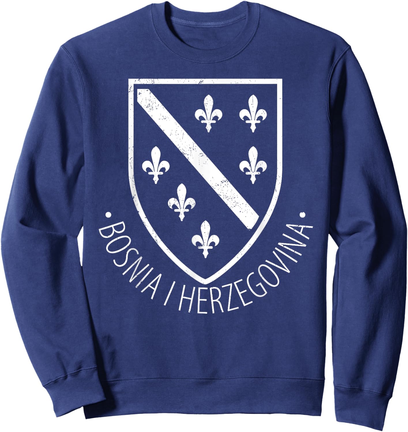 Bosnien Herzegowina bosnisch reisend herzegowinisch national Sweatshirt - Sweatshirt | Navy